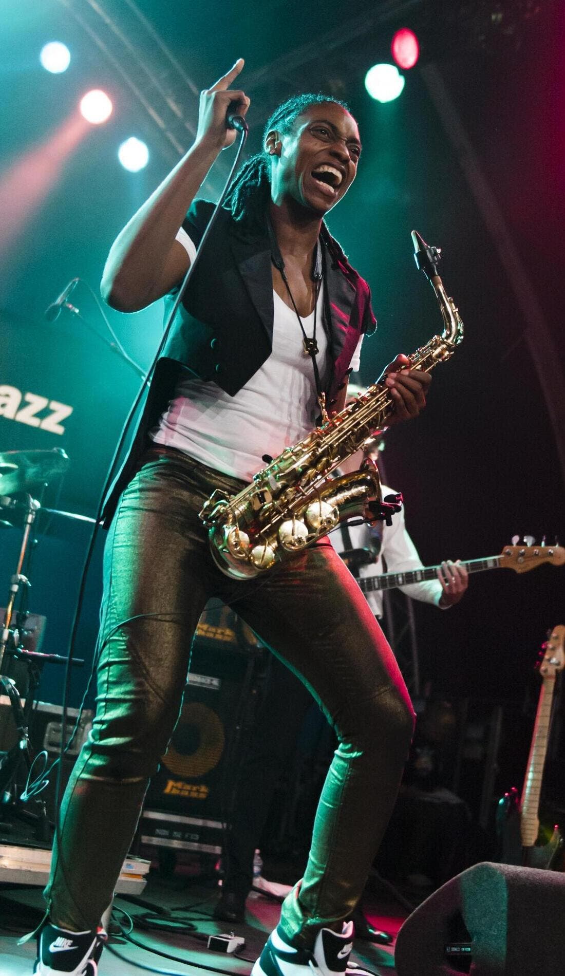 Lakecia Benjamin promotional image for upcoming events and ticket sales