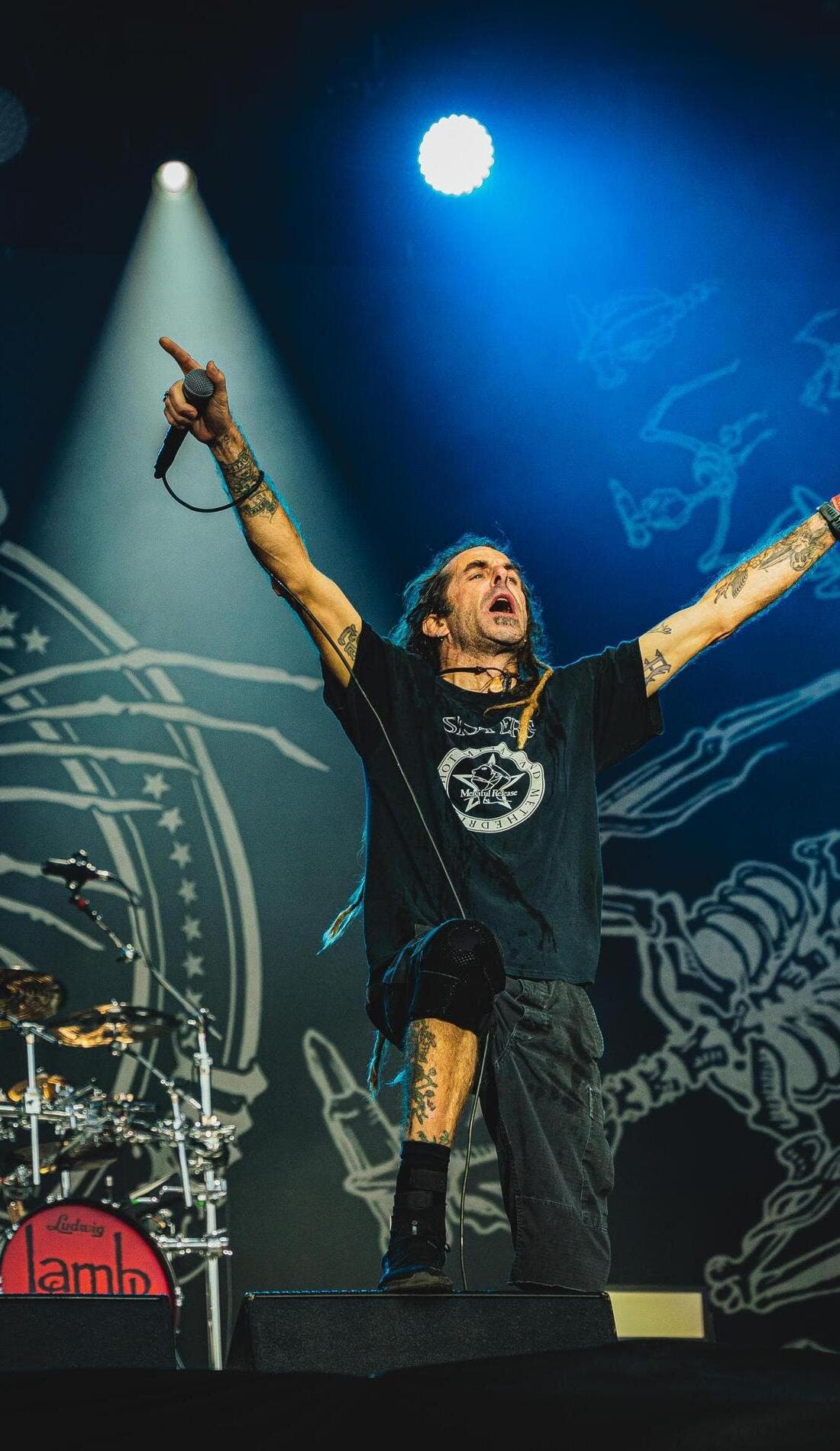 Lamb of God promotional image for upcoming events and ticket sales