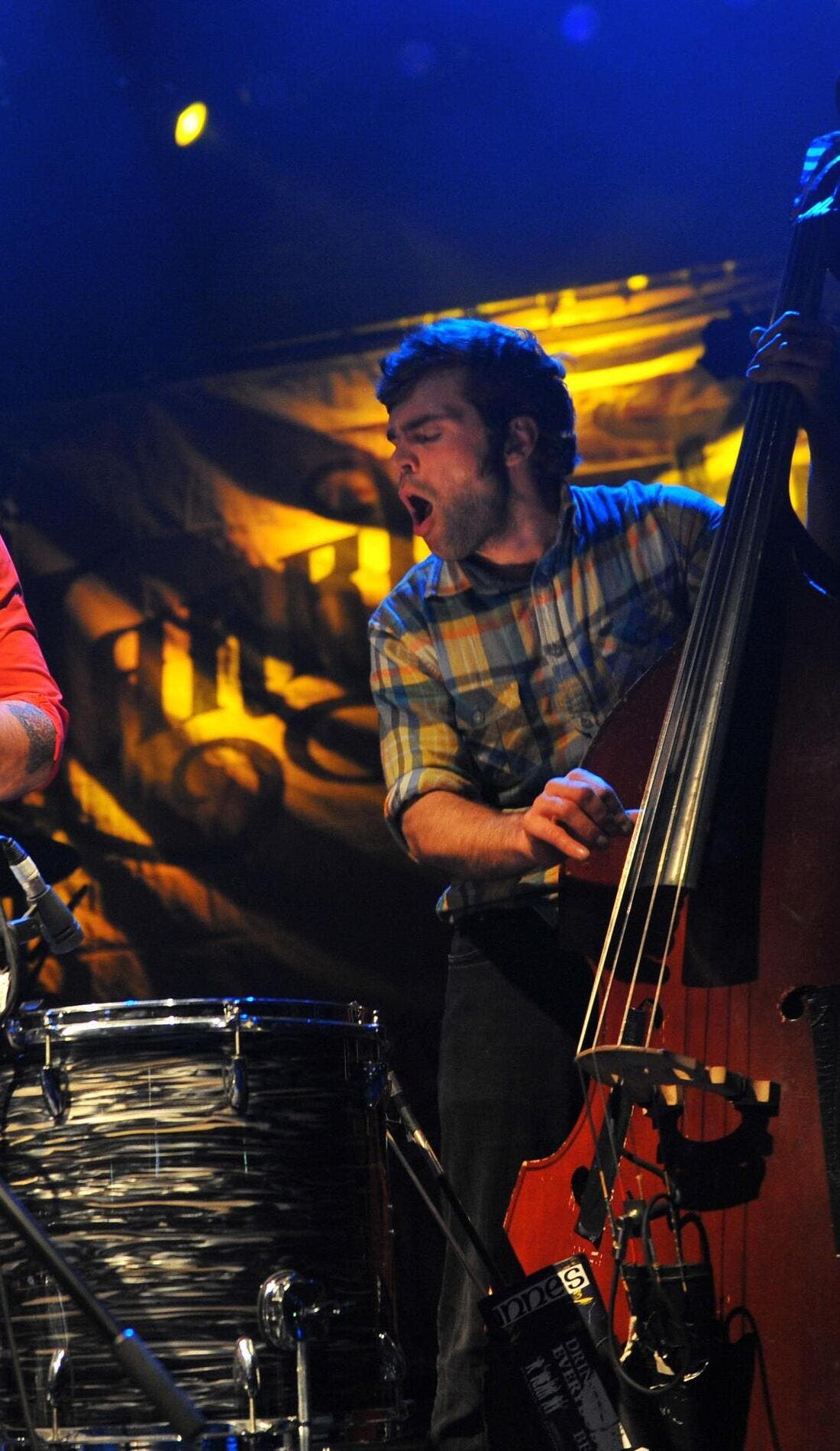 Larry and His Flask promotional image for upcoming events and ticket sales