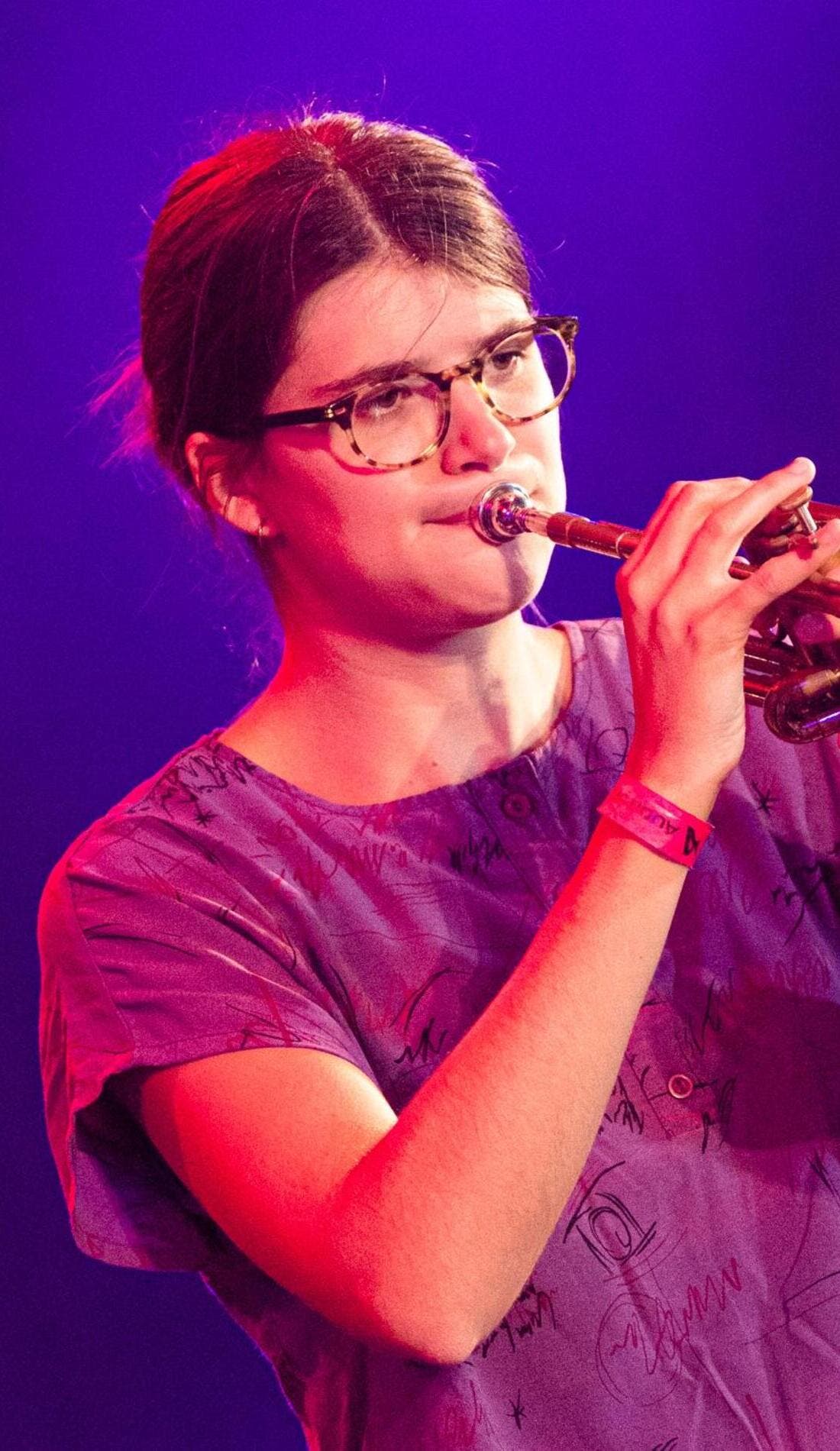 Laura Jurd promotional image for upcoming events and ticket sales
