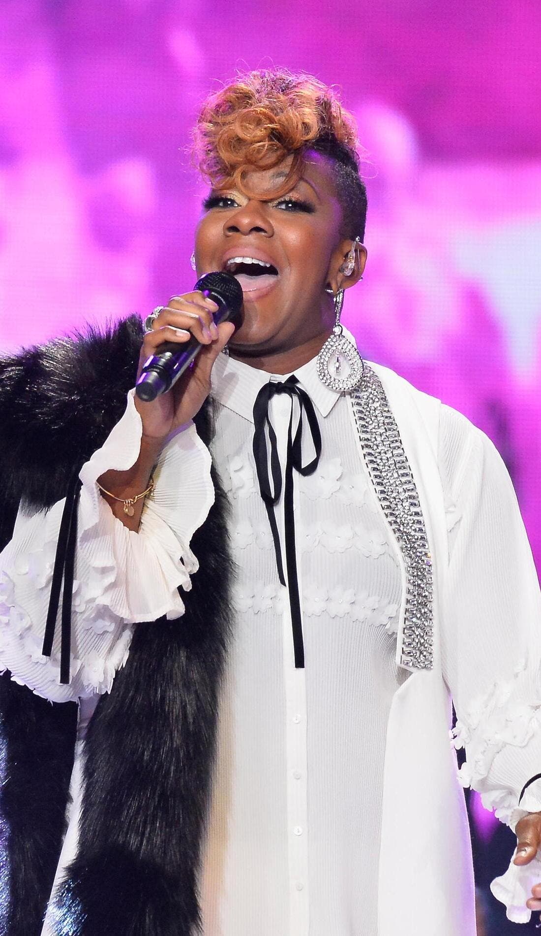 Le'Andria Johnson promotional image for upcoming events and ticket sales