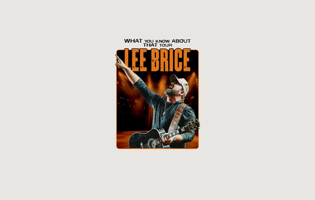 Promotional image for Lee Brice: What You Know About That Tour 2025 tickets at FTL War Memorial Auditorium on Sep 12, 2025
