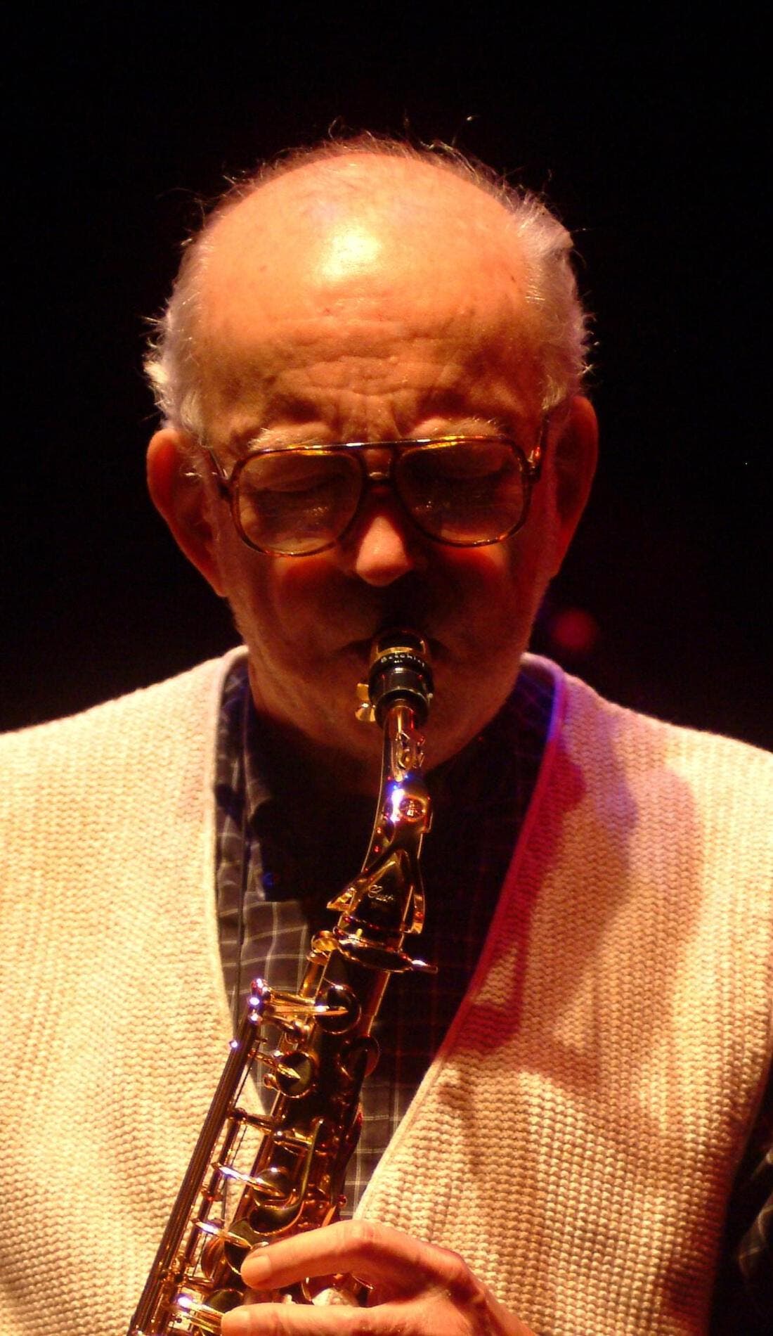 Lennie Niehaus promotional image for upcoming events and ticket sales