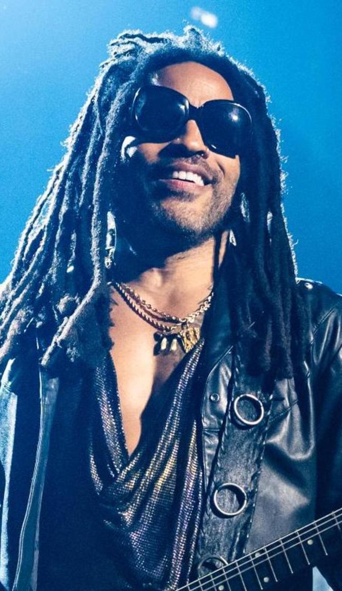 Lenny Kravitz promotional image for upcoming events and ticket sales