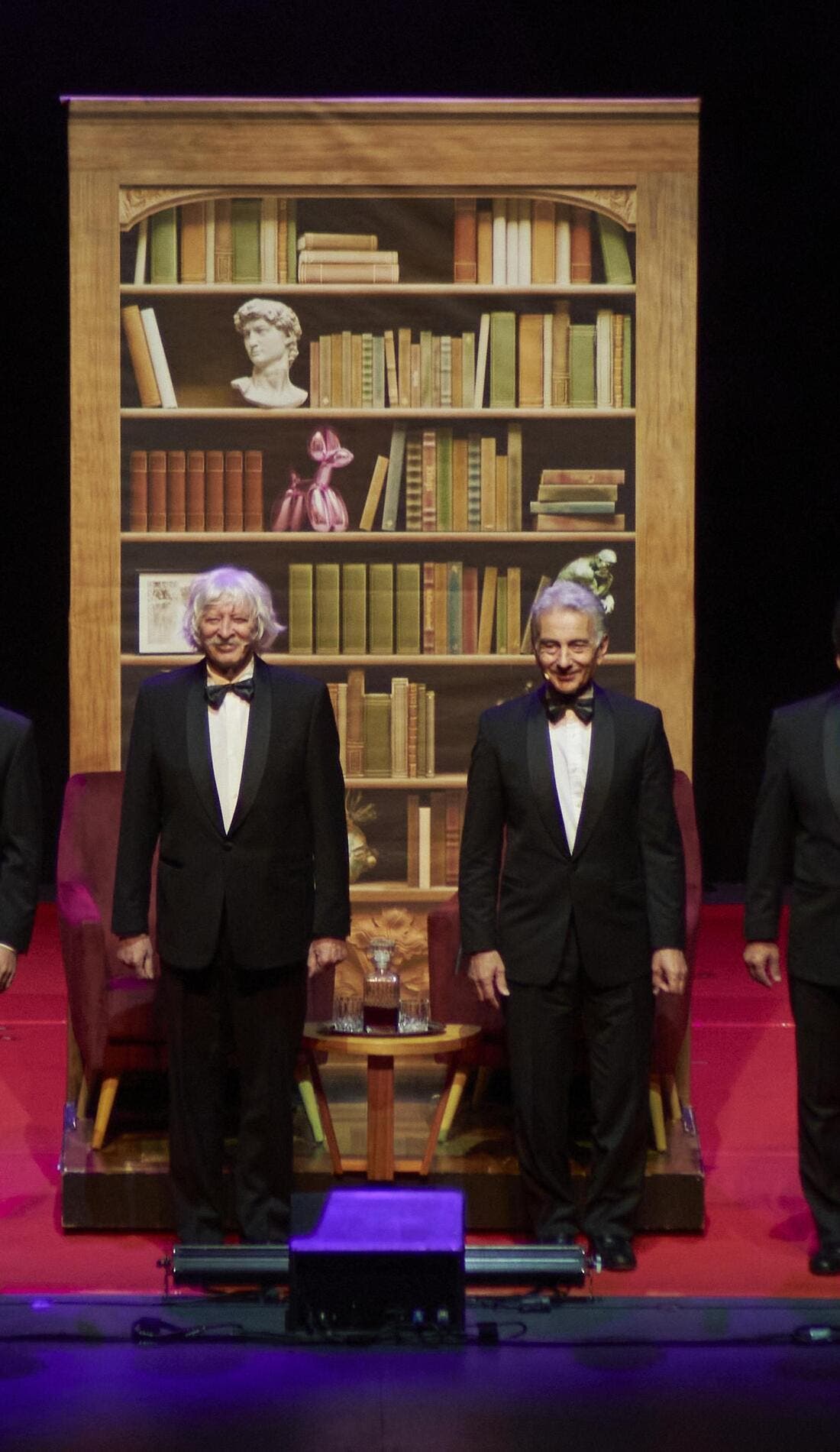 Les Luthiers promotional image for upcoming events and ticket sales