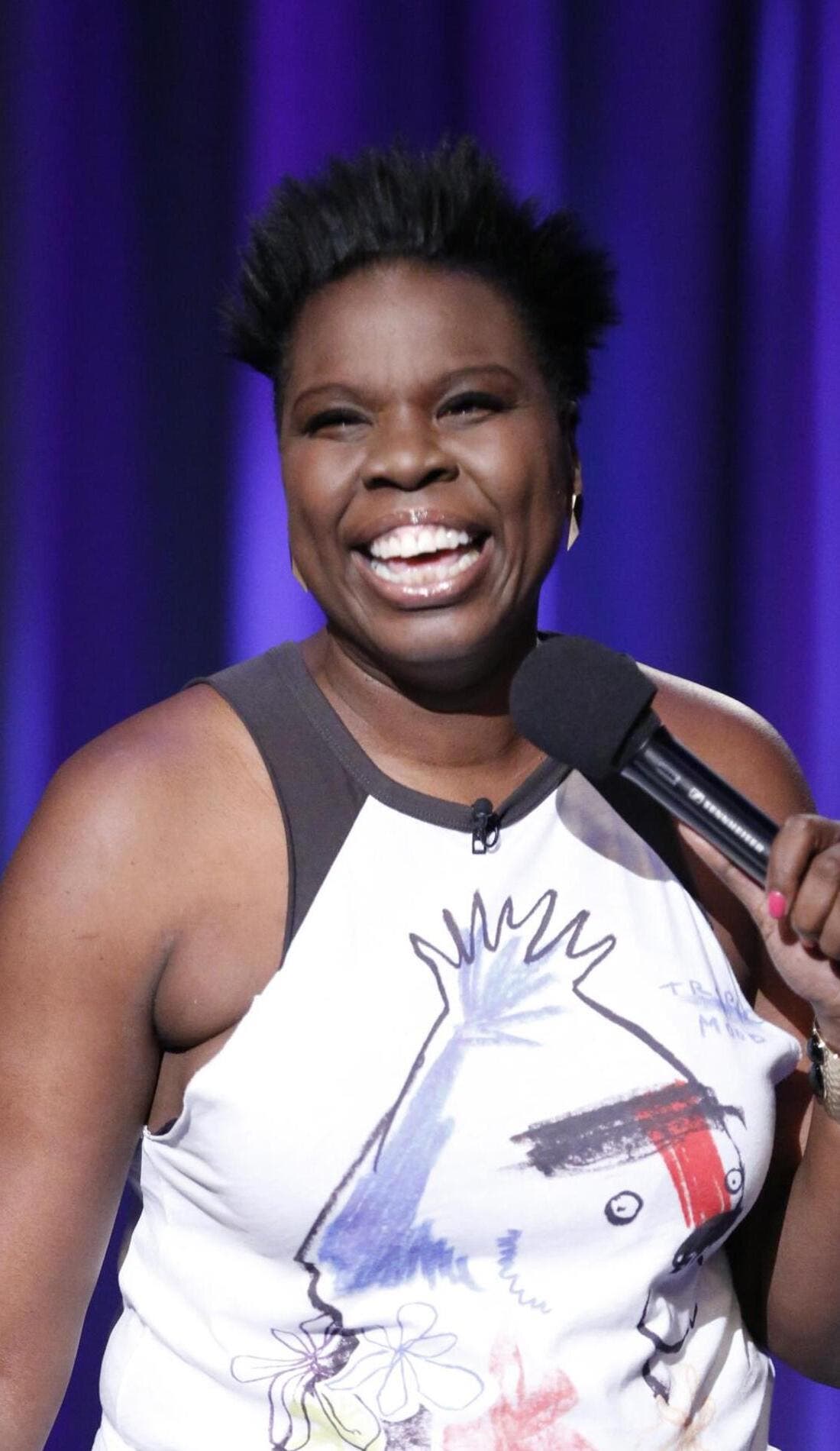 Leslie Jones promotional image for upcoming events and ticket sales