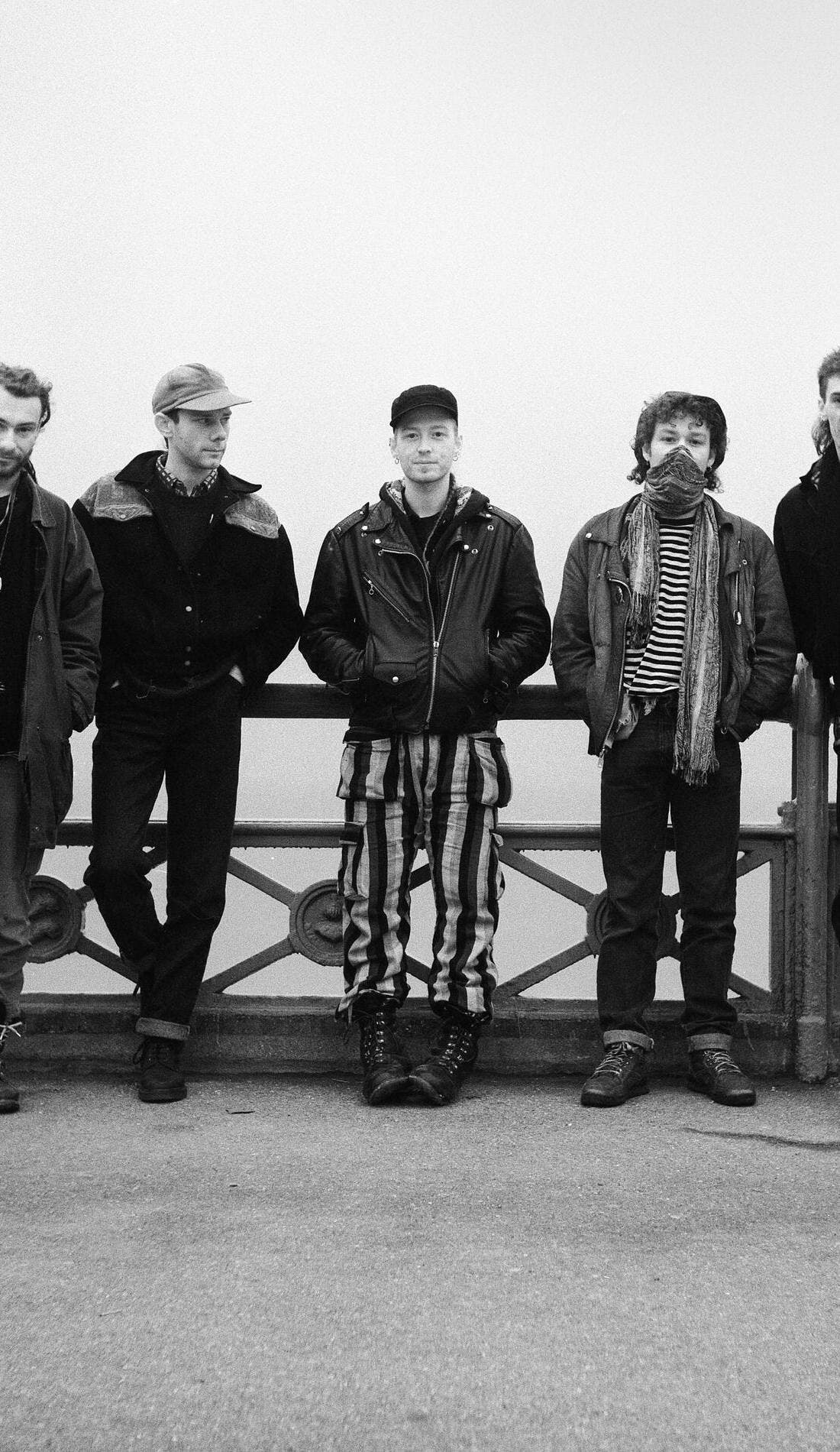 Levellers promotional image for upcoming events and ticket sales