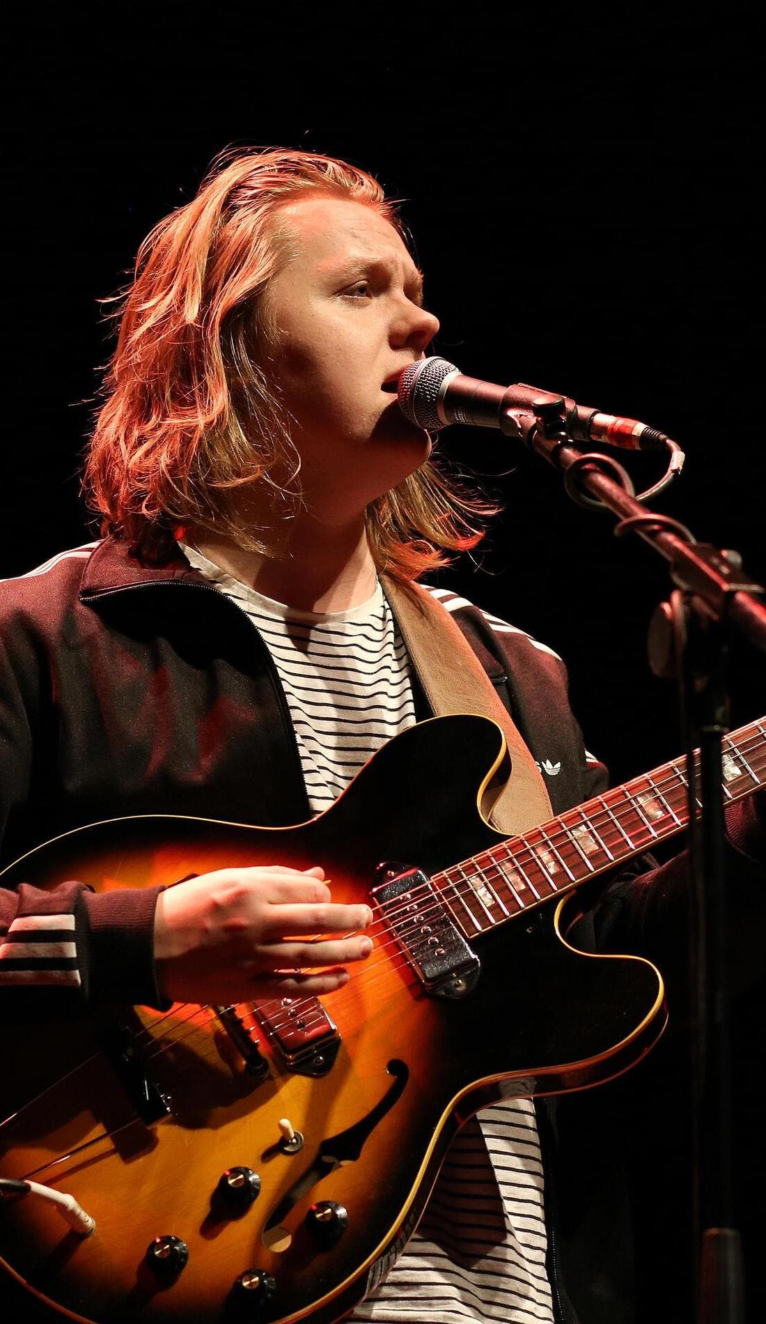 Lewis Capaldi promotional image for upcoming events and ticket sales