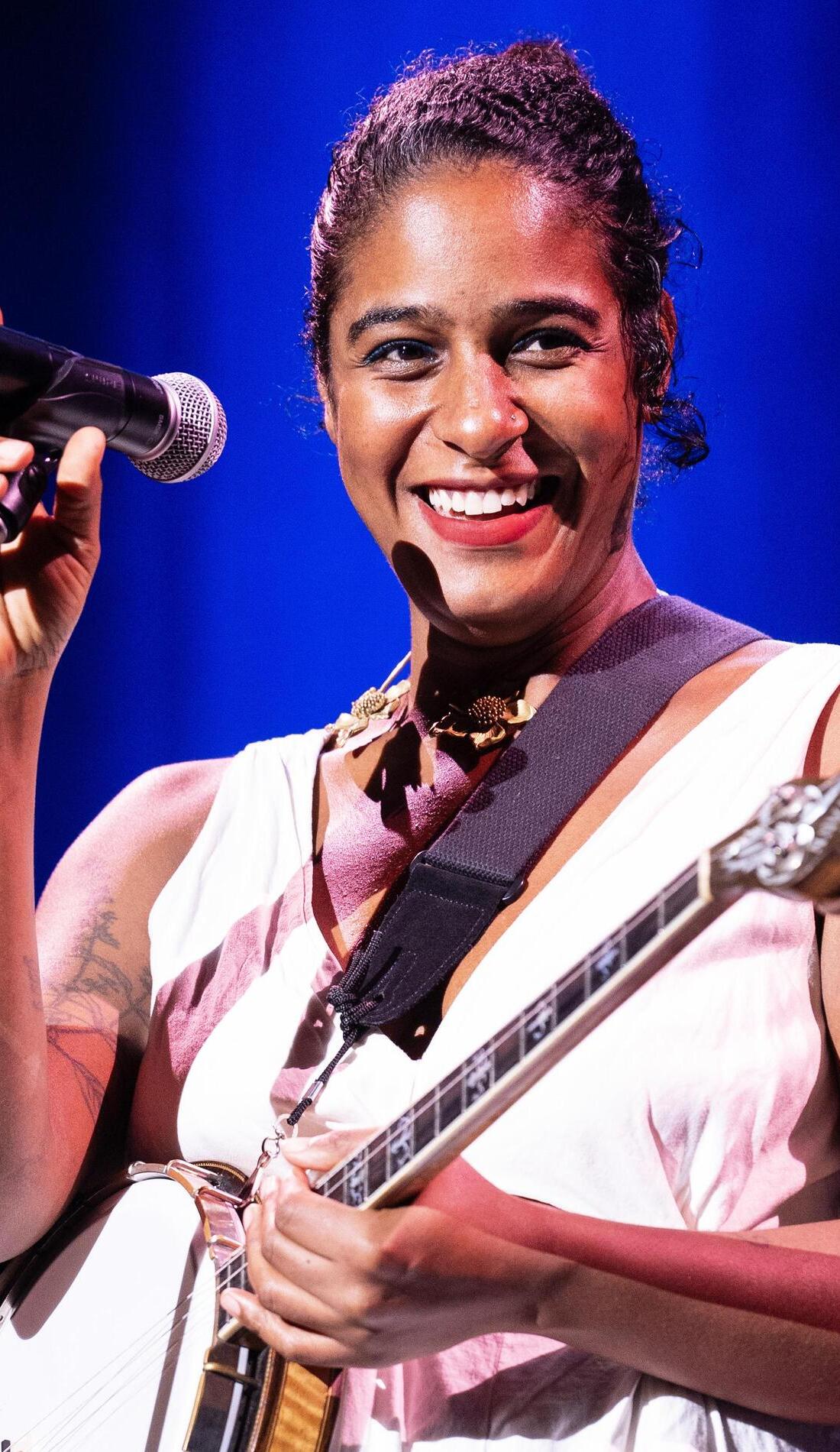 Leyla McCalla promotional image for upcoming events and ticket sales