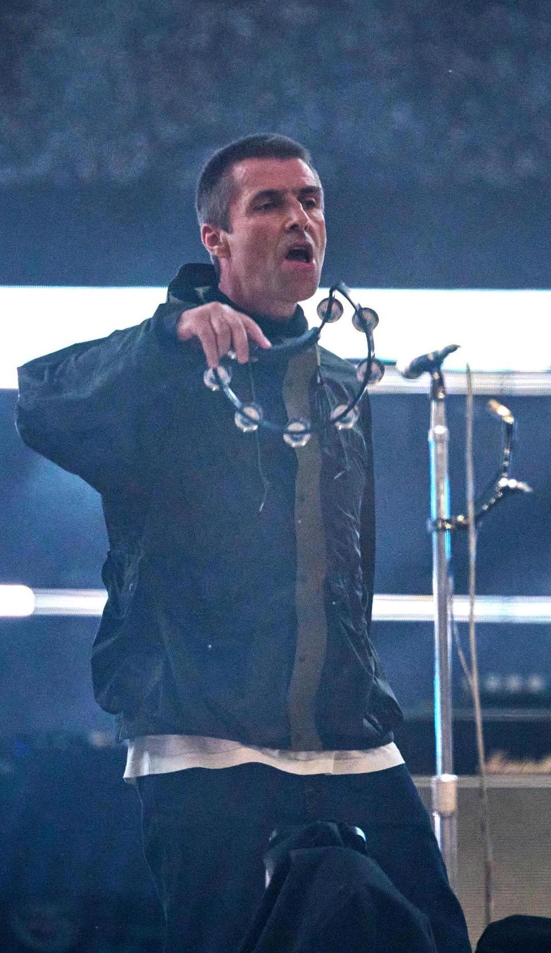 Liam Gallagher promotional image for upcoming events and ticket sales