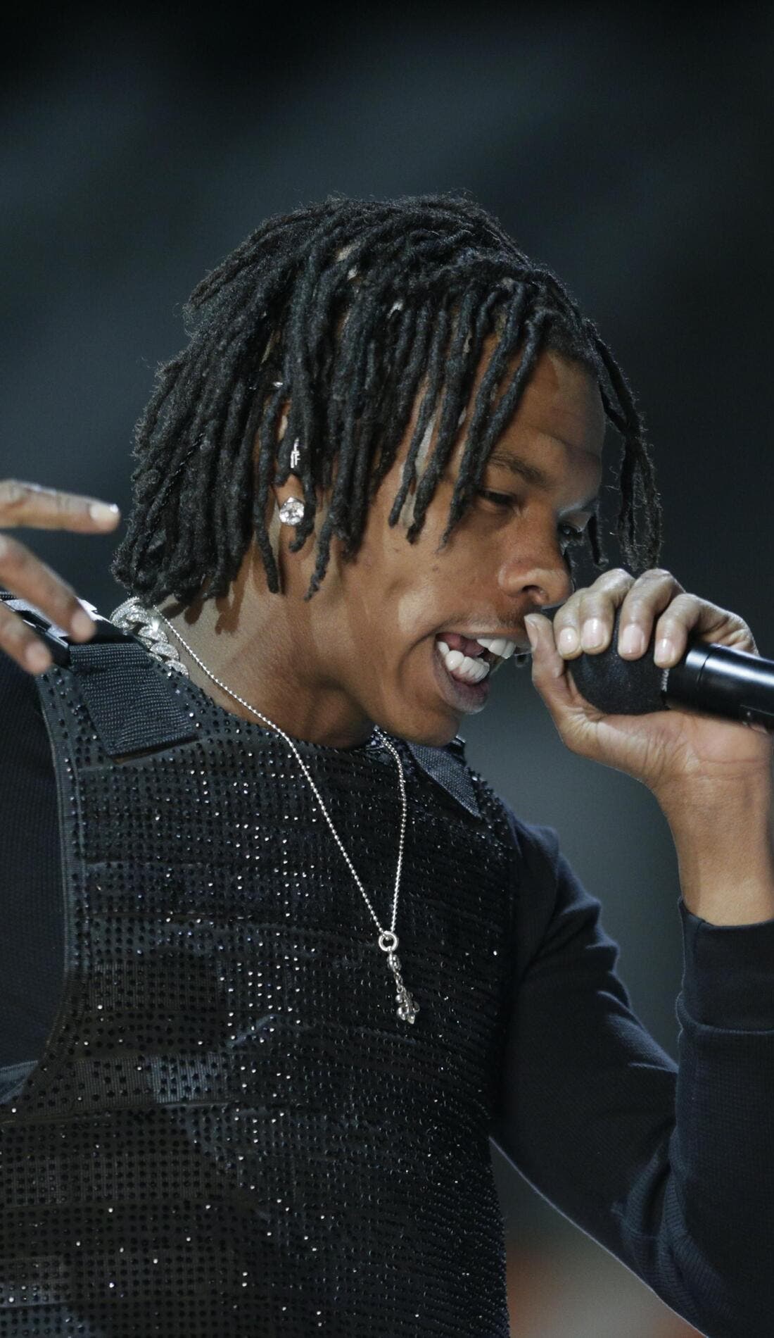 Lil Baby promotional image for upcoming events and ticket sales