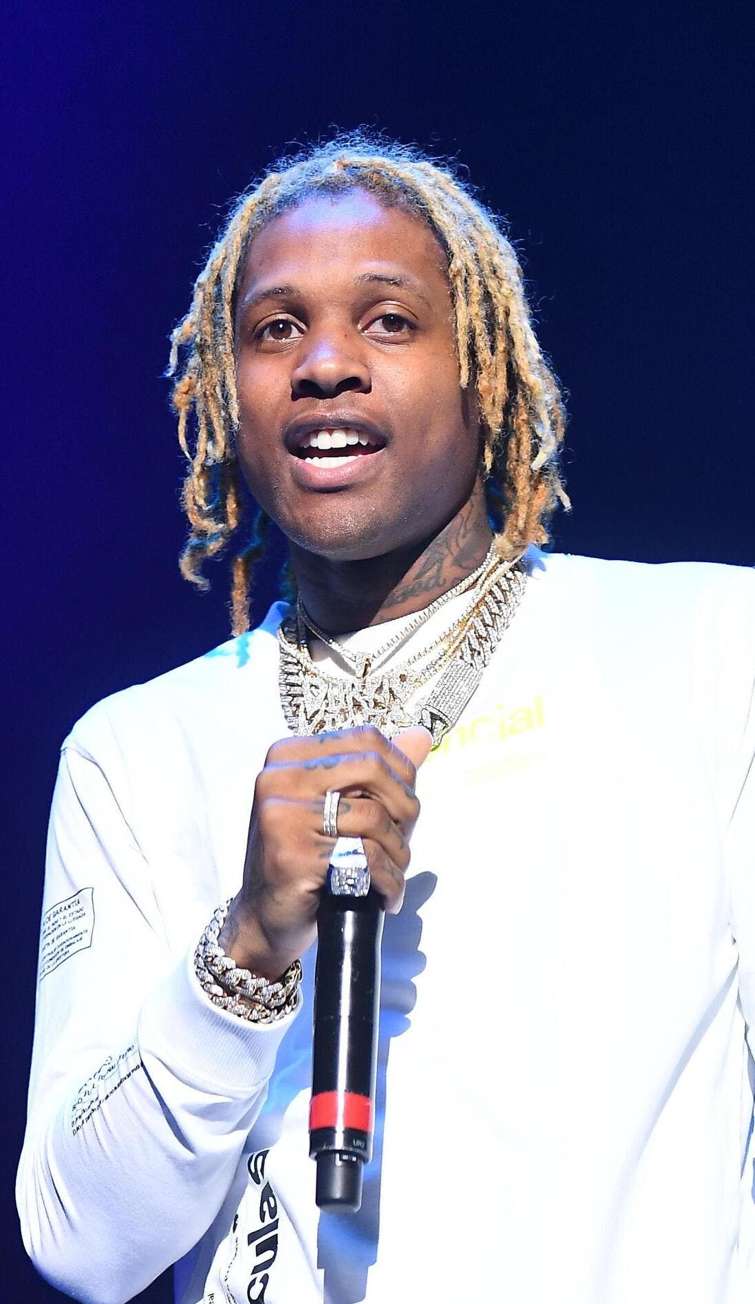 Lil Durk promotional image for upcoming events and ticket sales