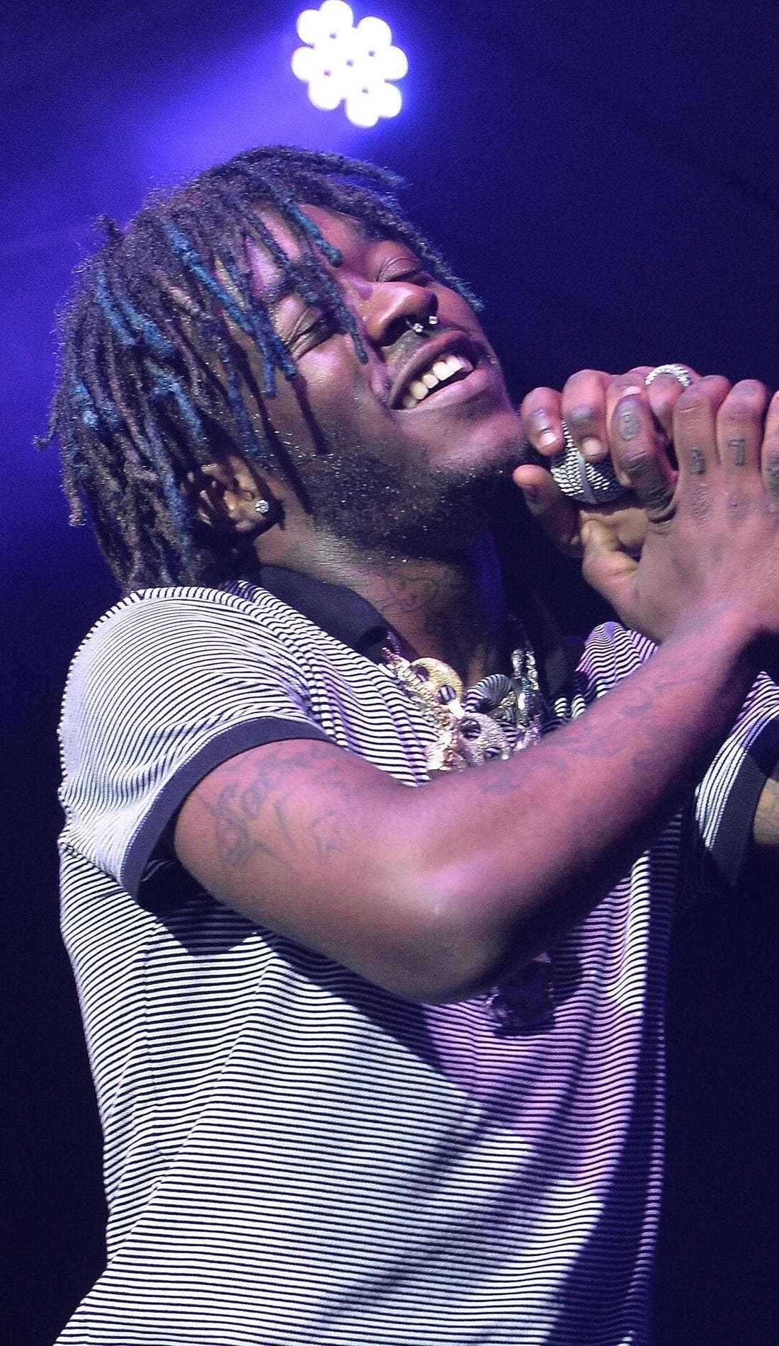 Lil Uzi Vert promotional image for upcoming events and ticket sales