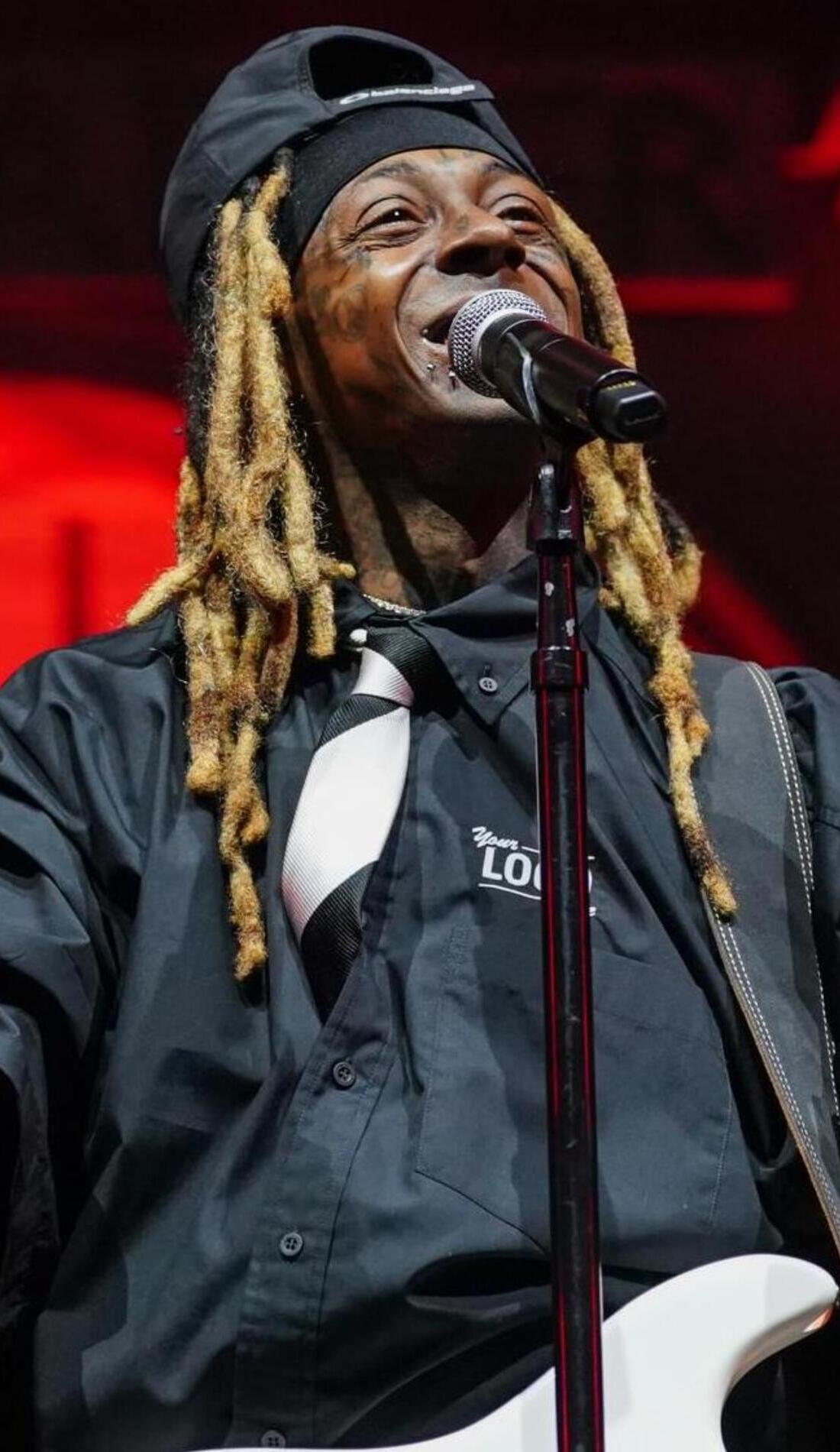 Lil Wayne promotional image for upcoming events and ticket sales in Boston