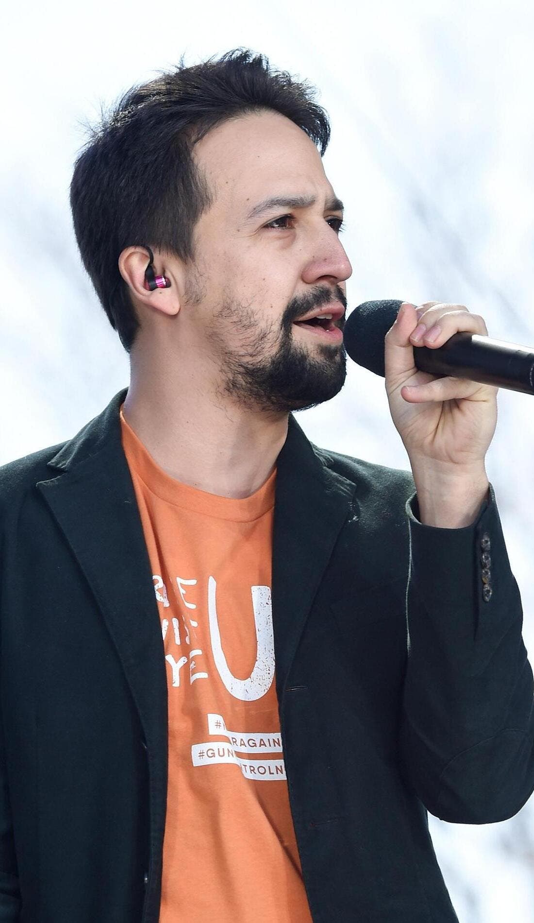 Lin-Manuel Miranda promotional image for upcoming events and ticket sales