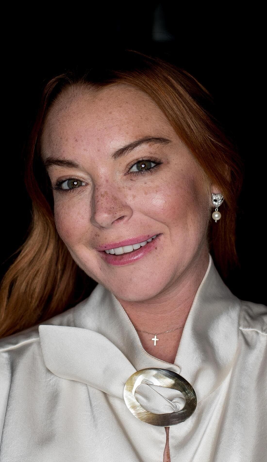 Lindsay Lohan promotional image for upcoming events and ticket sales