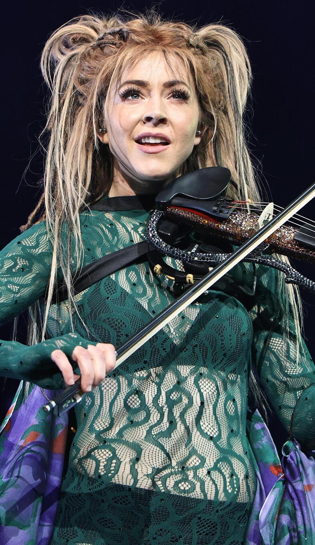 Lindsey Stirling promotional image for upcoming events and ticket sales