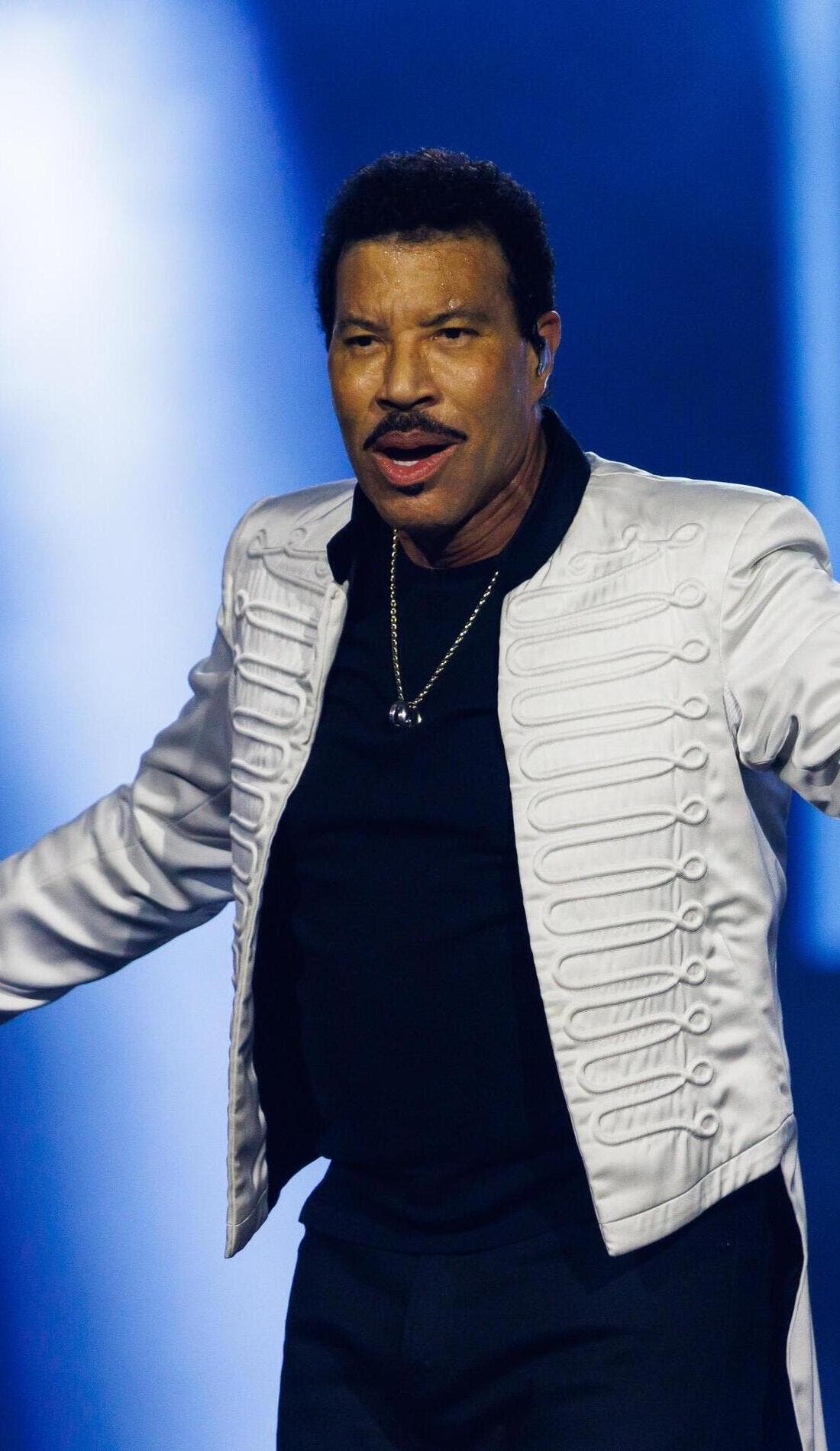 Lionel Richie promotional image for upcoming events and ticket sales