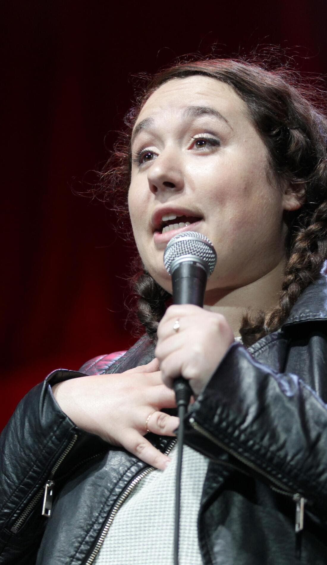 Liza Treyger promotional image for upcoming events and ticket sales