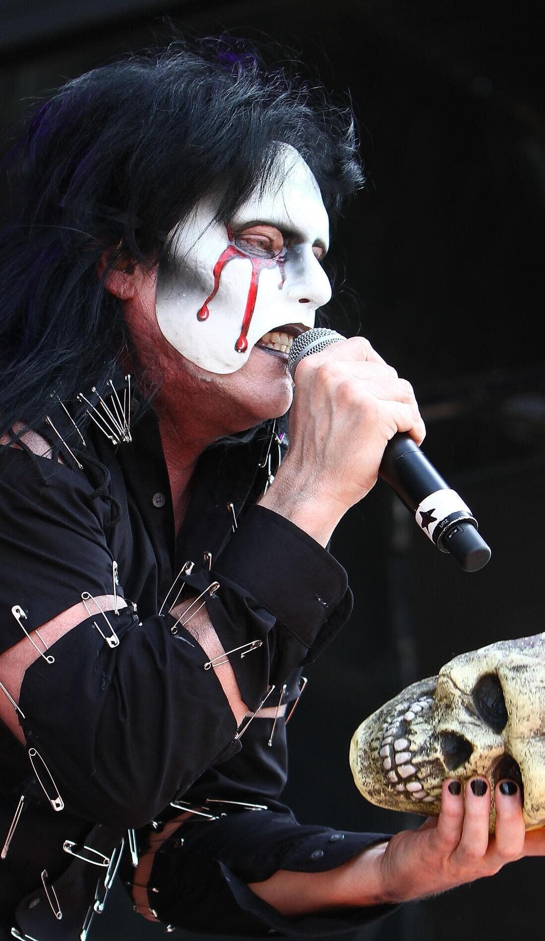 Lizzy Borden promotional image for upcoming events and ticket sales