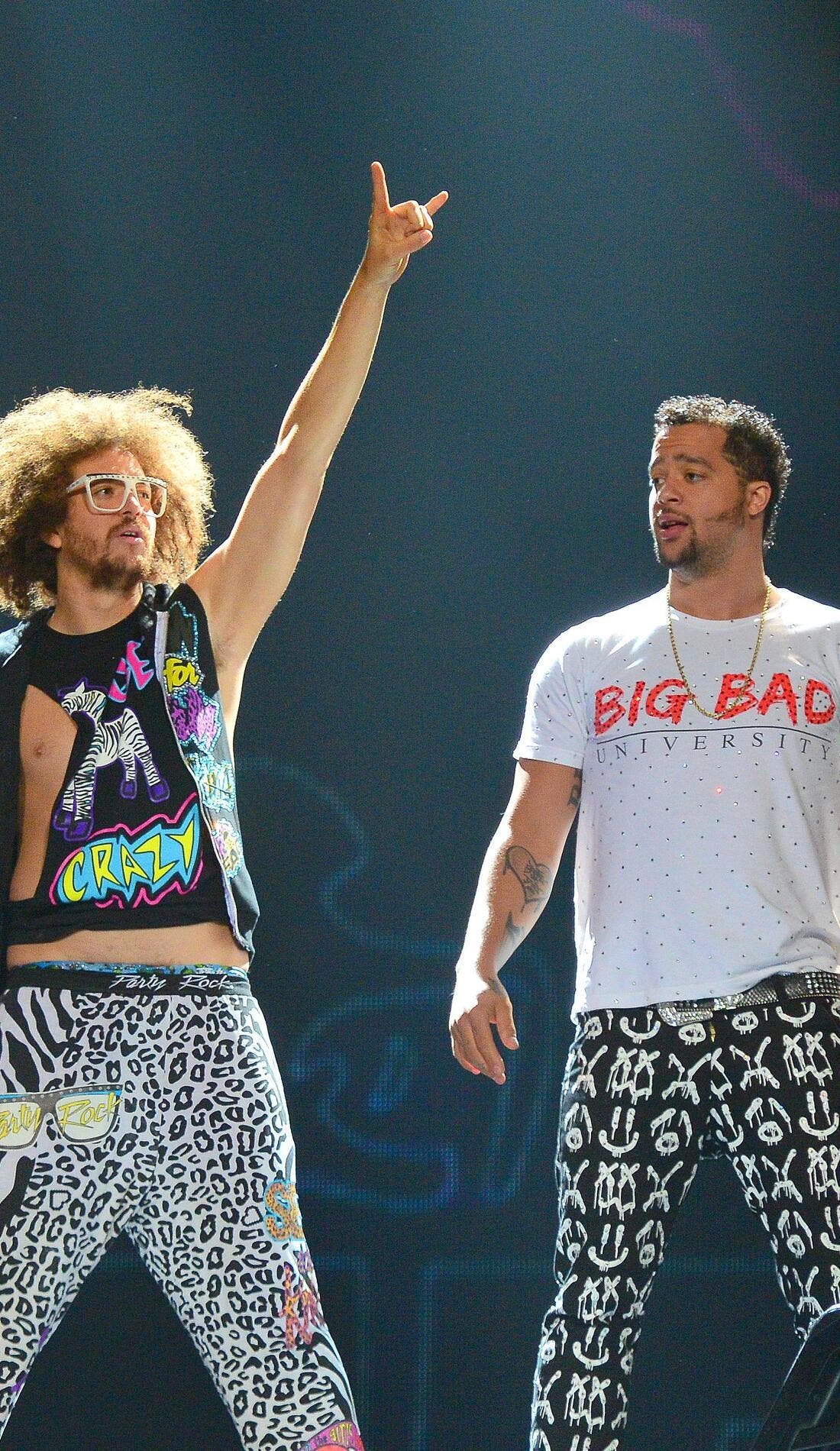 LMFAO promotional image for upcoming events and ticket sales