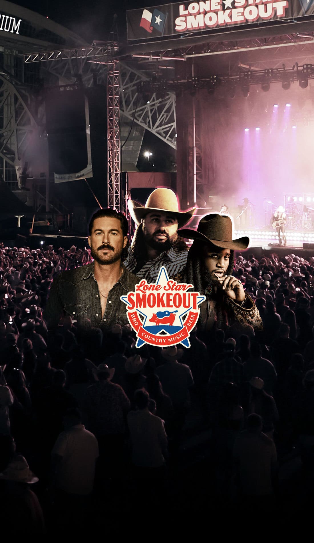 Lone Star Smokeout promotional image for upcoming events and ticket sales