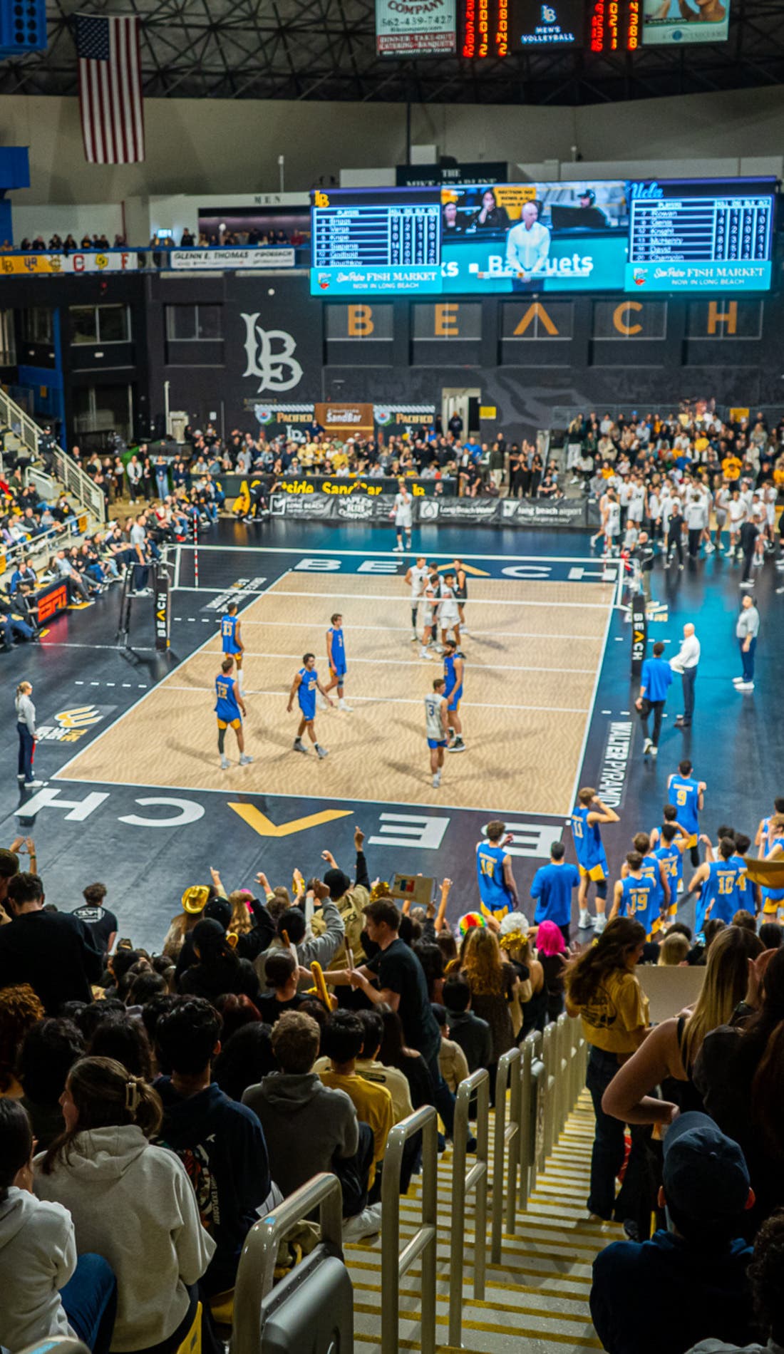 Long Beach State Mens Volleyball promotional image for upcoming events and ticket sales