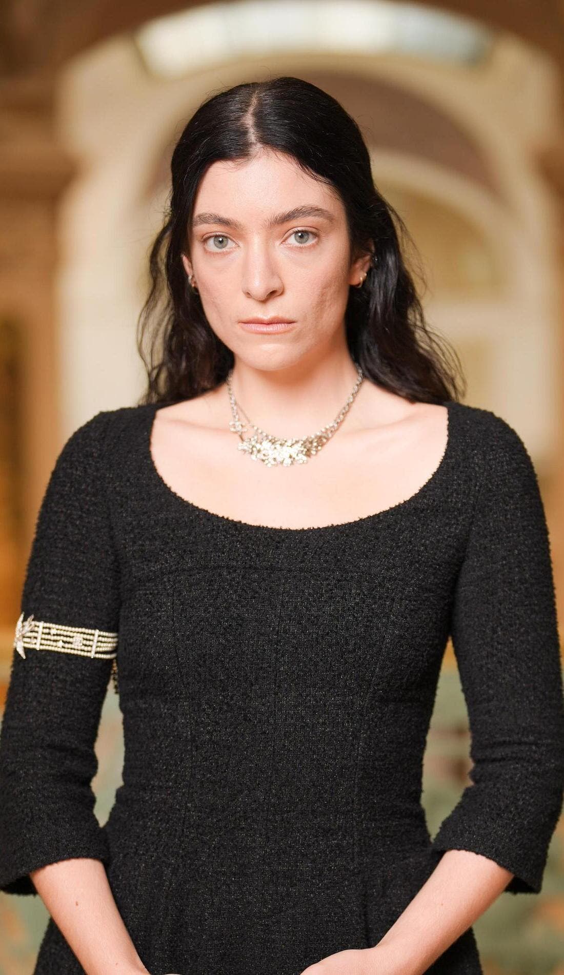 Lorde promotional image for upcoming events and ticket sales