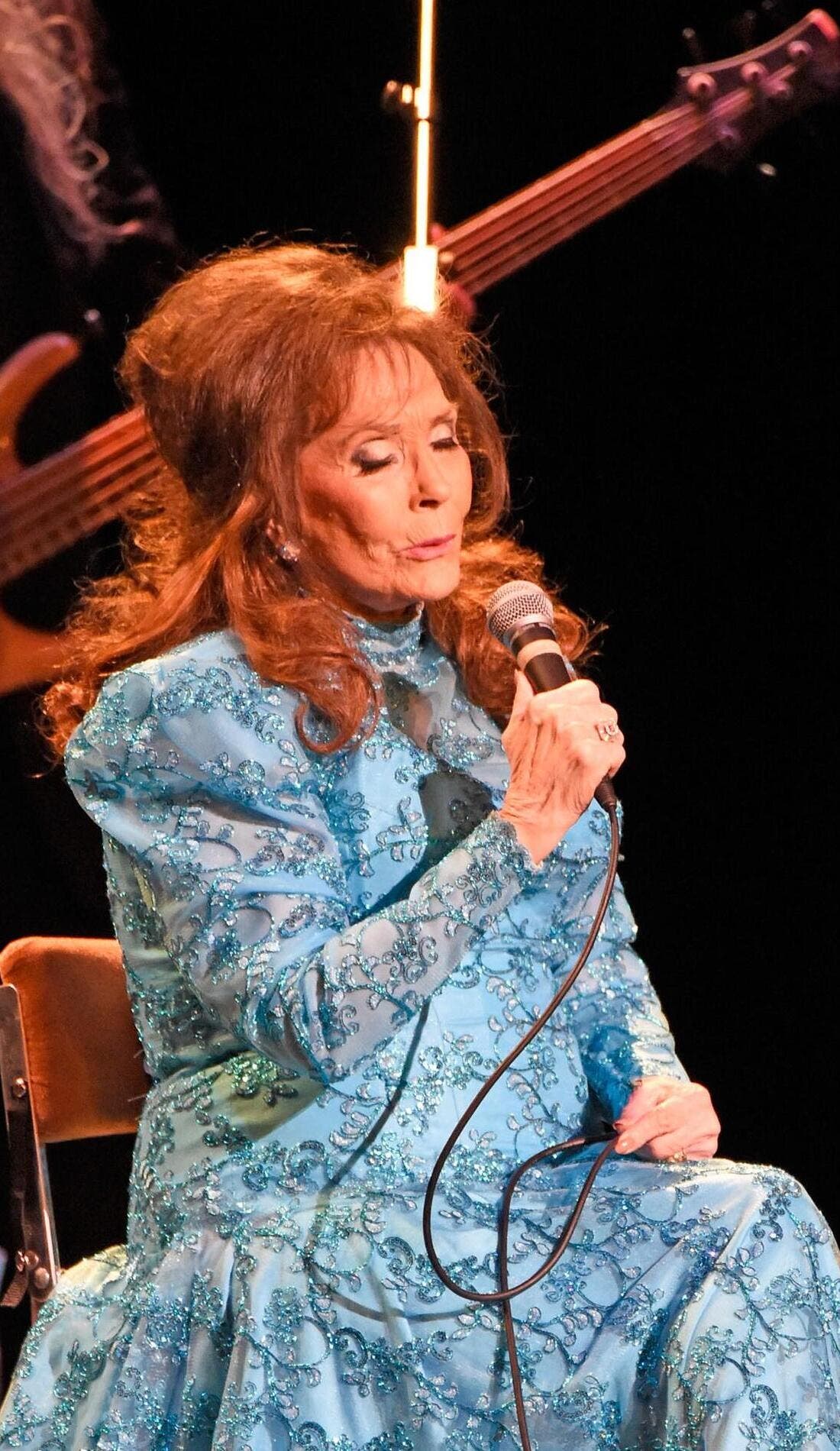 Loretta Lynn promotional image for upcoming events and ticket sales