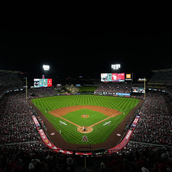 Baseball Lights Landscape Background