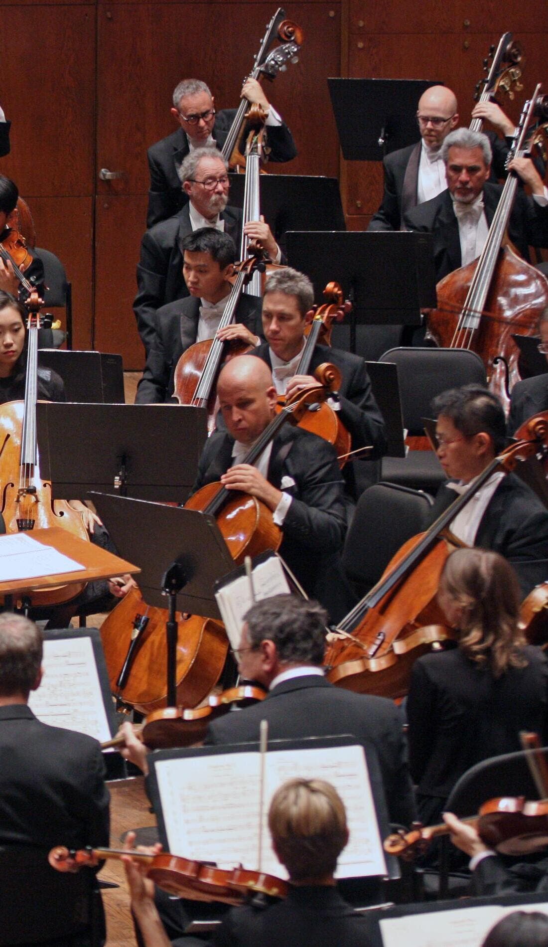 Los Angeles Philharmonic promotional image for upcoming events and ticket sales