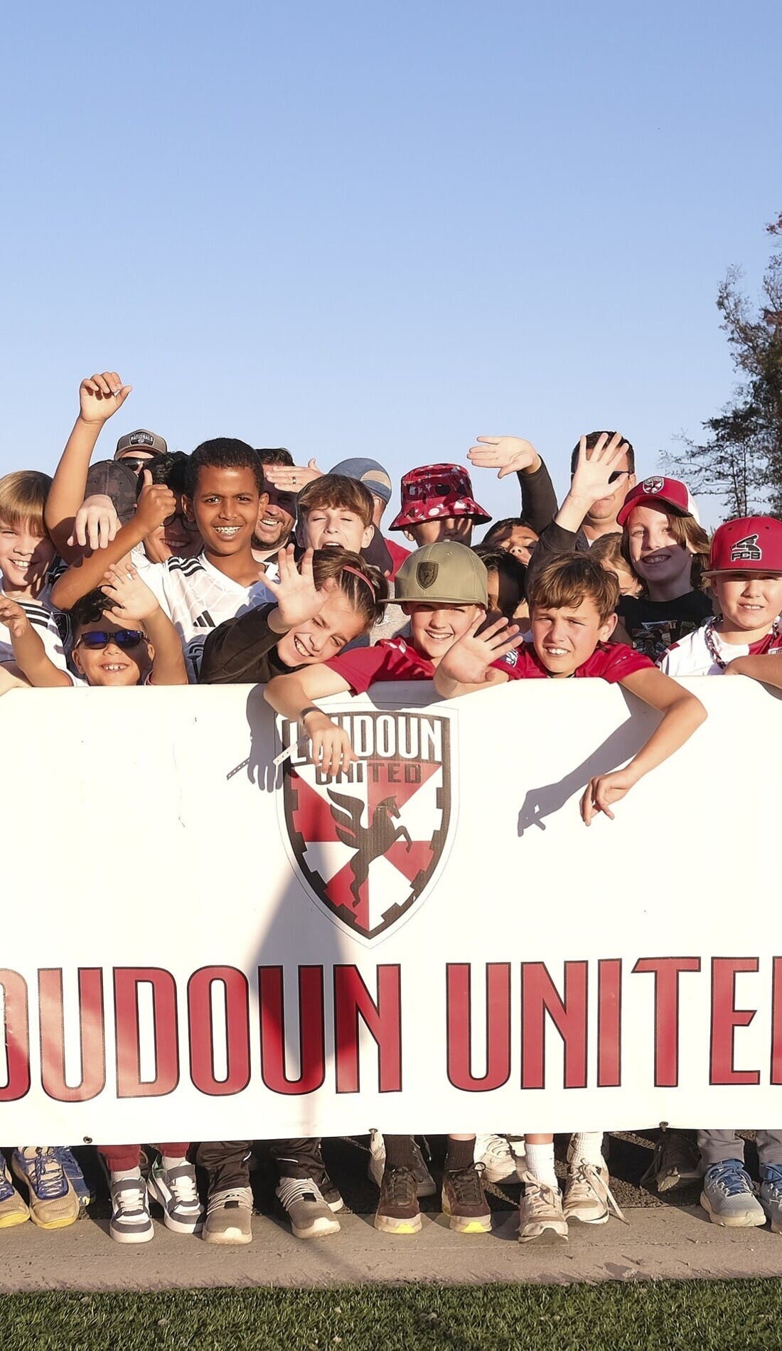 Loudoun United FC promotional image for upcoming events and ticket sales