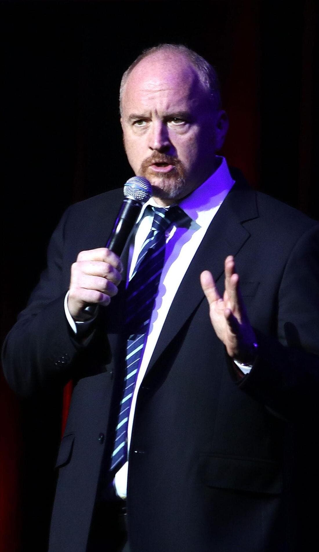 Louis C.K. promotional image for upcoming events and ticket sales in Nashville