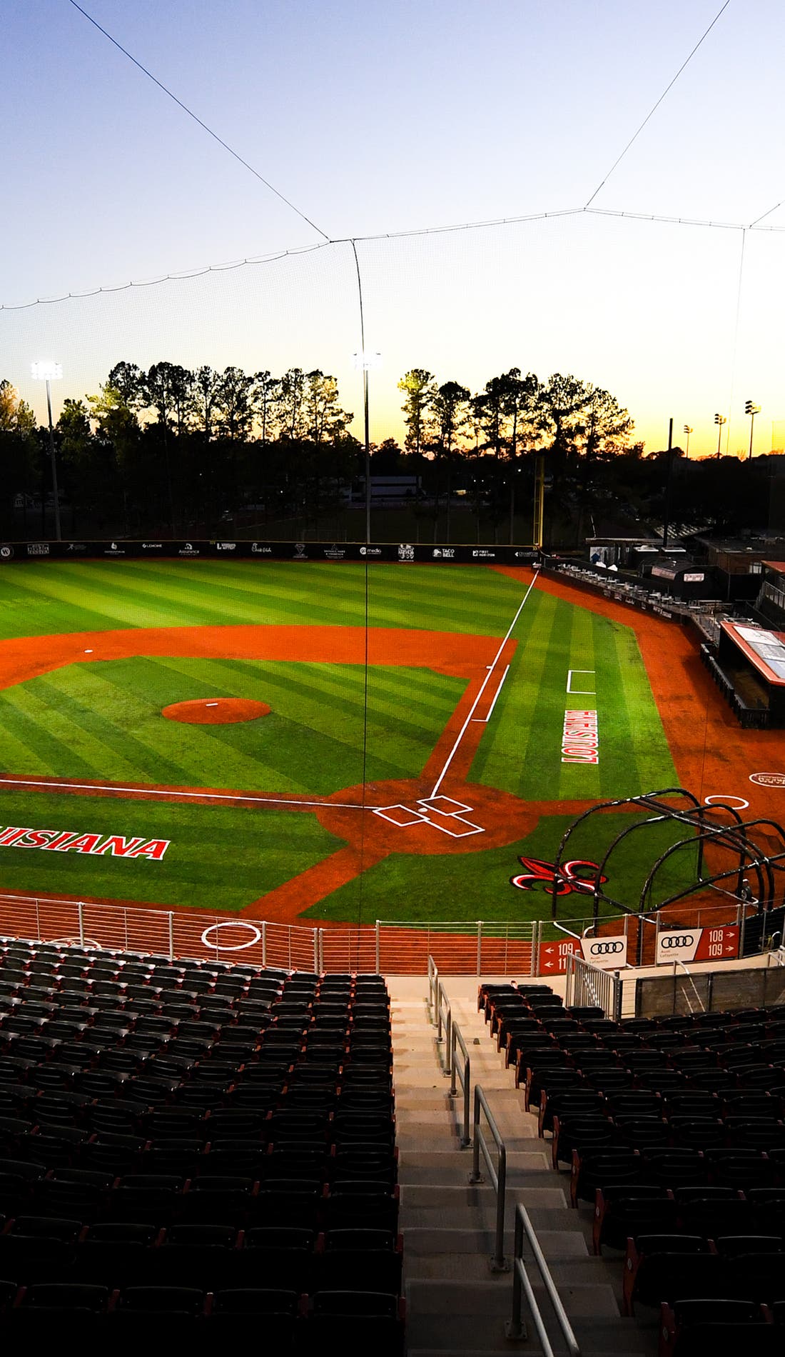 Louisiana Ragin' Cajuns Baseball promotional image for upcoming events and ticket sales