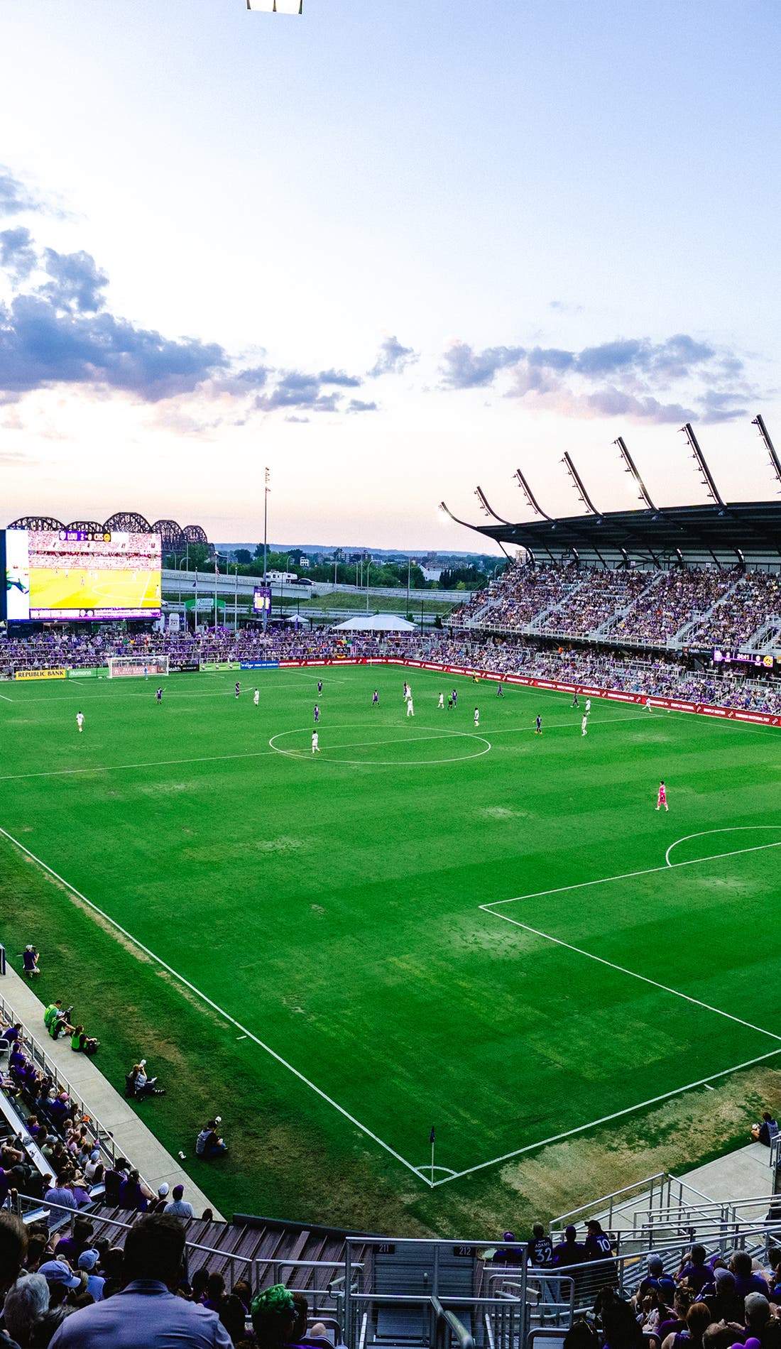 Louisville City FC promotional image for upcoming events and ticket sales