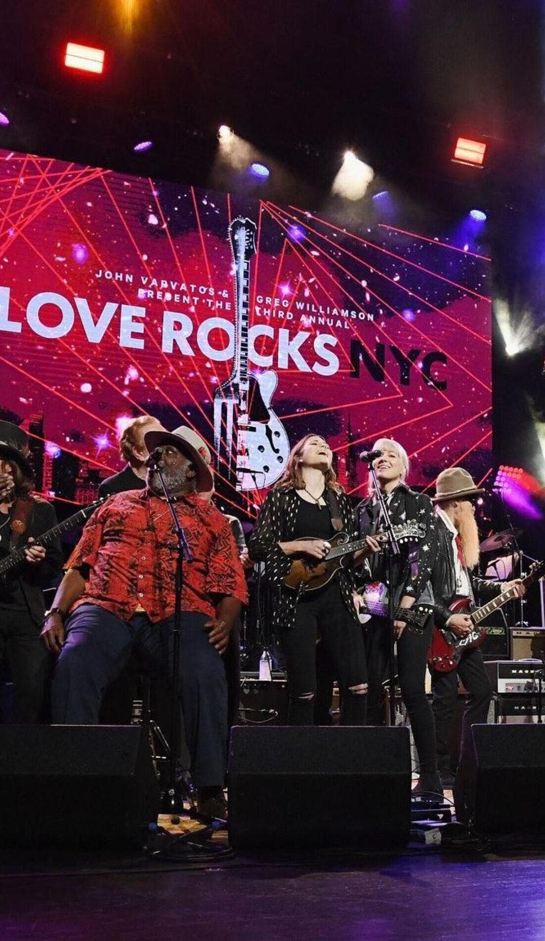 Love Rocks NYC! promotional image for upcoming events and ticket sales