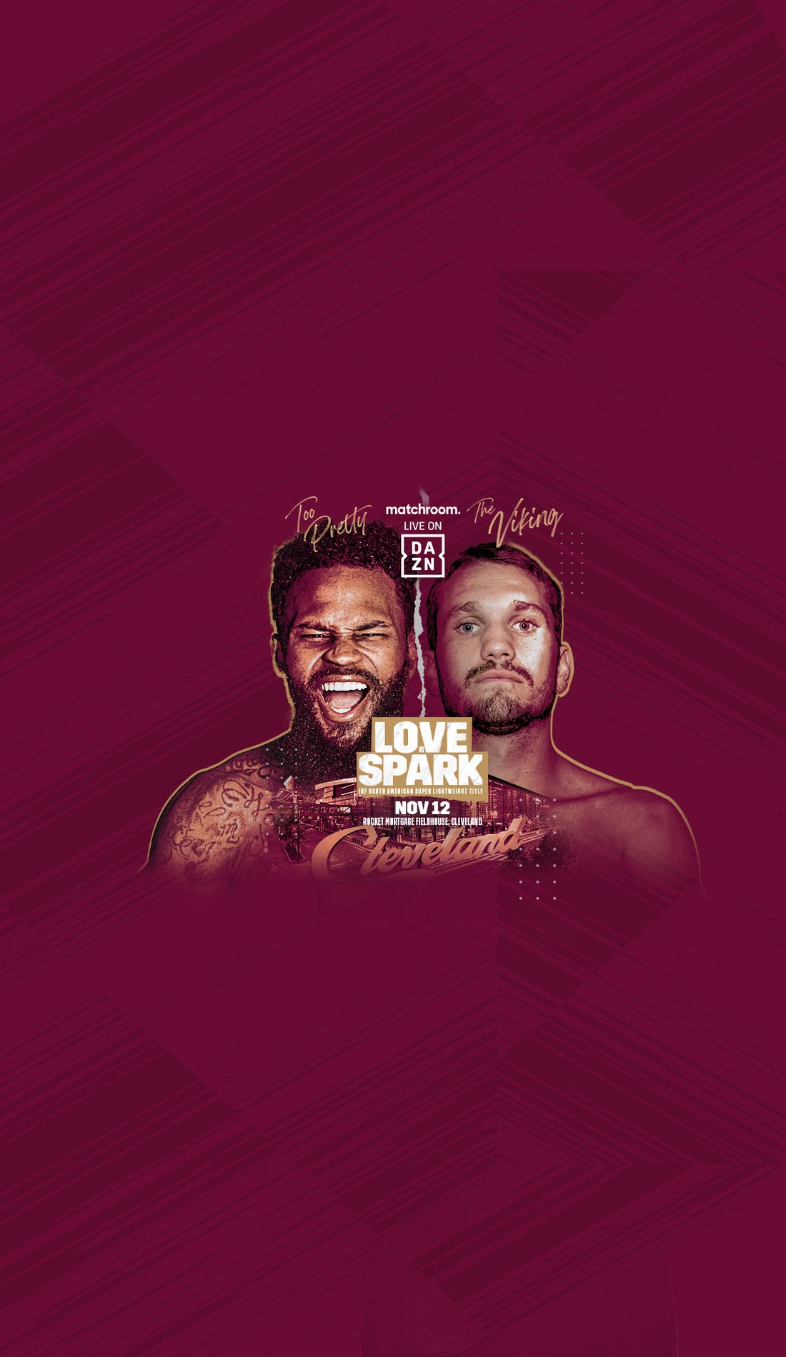 LOVE VS SPARK promotional image for upcoming events and ticket sales