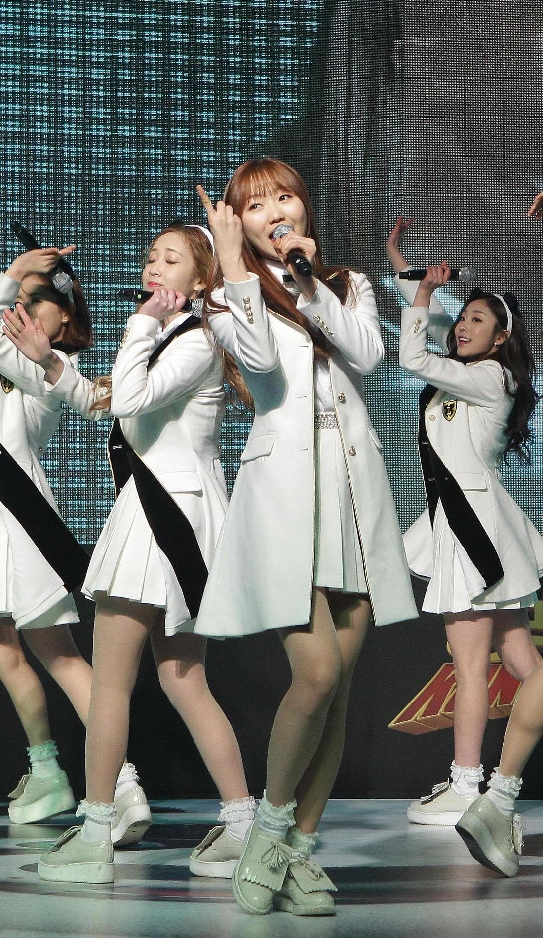 Lovelyz promotional image for upcoming events and ticket sales