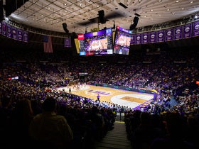 LSU Tigers Mens Basketball at Pete Maravich Assembly Center