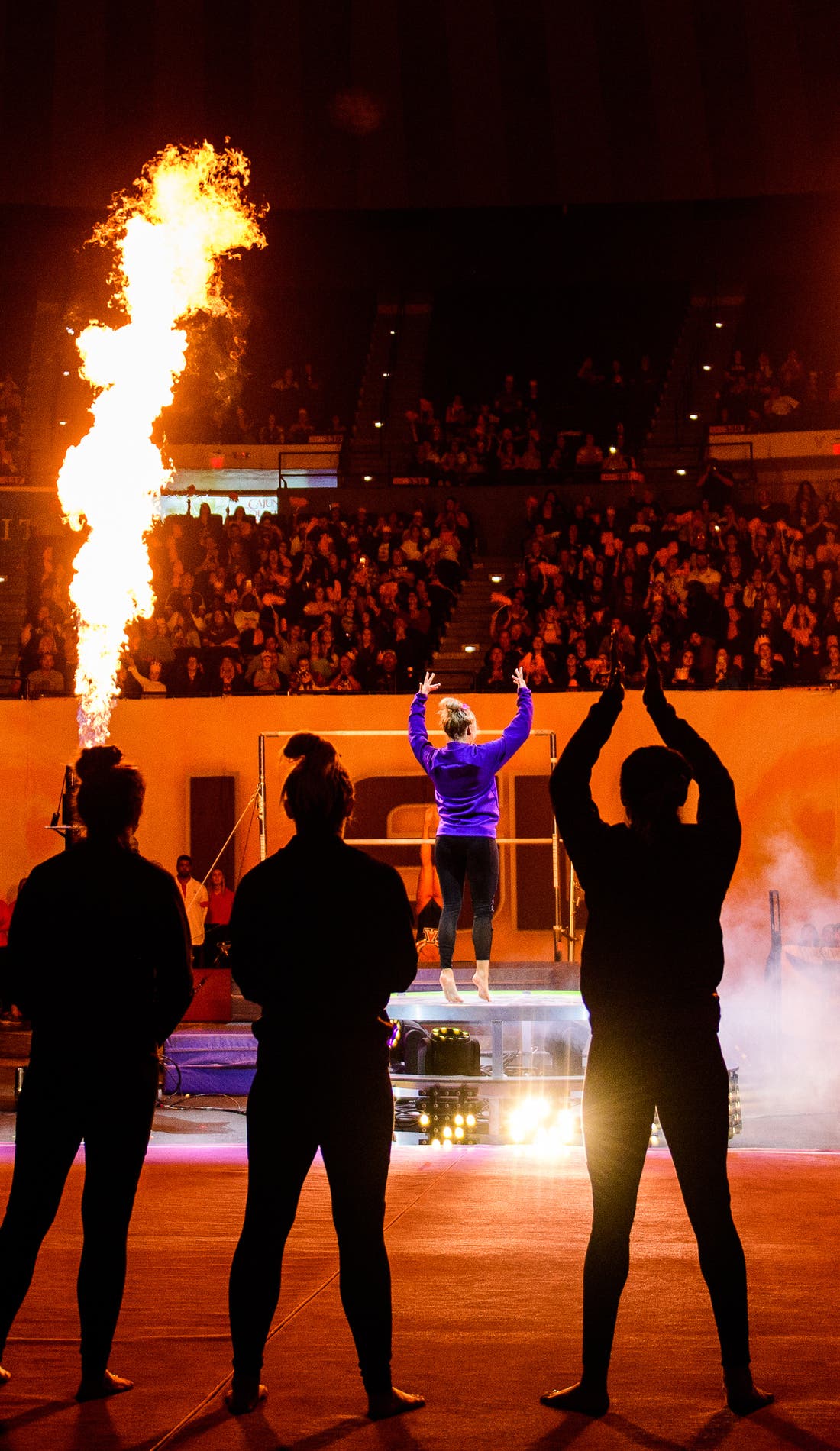 LSU Tigers Womens Gymnastics promotional image for upcoming events and ticket sales