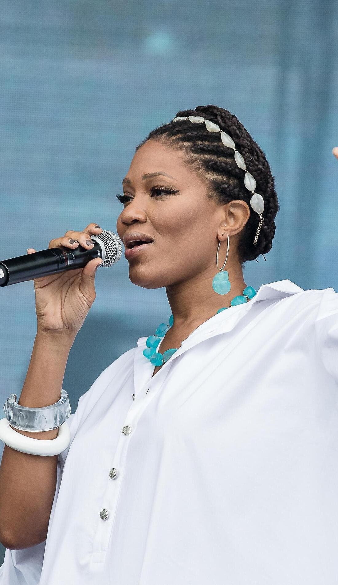 Luedji Luna promotional image for upcoming events and ticket sales