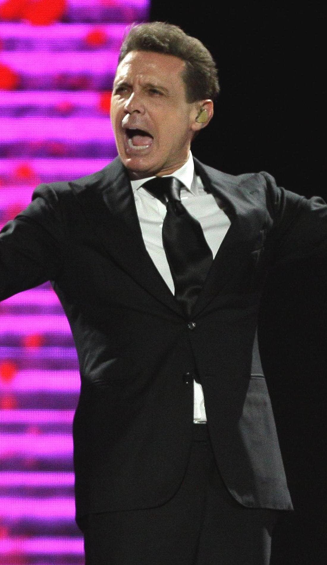 Luis Miguel promotional image for upcoming events and ticket sales