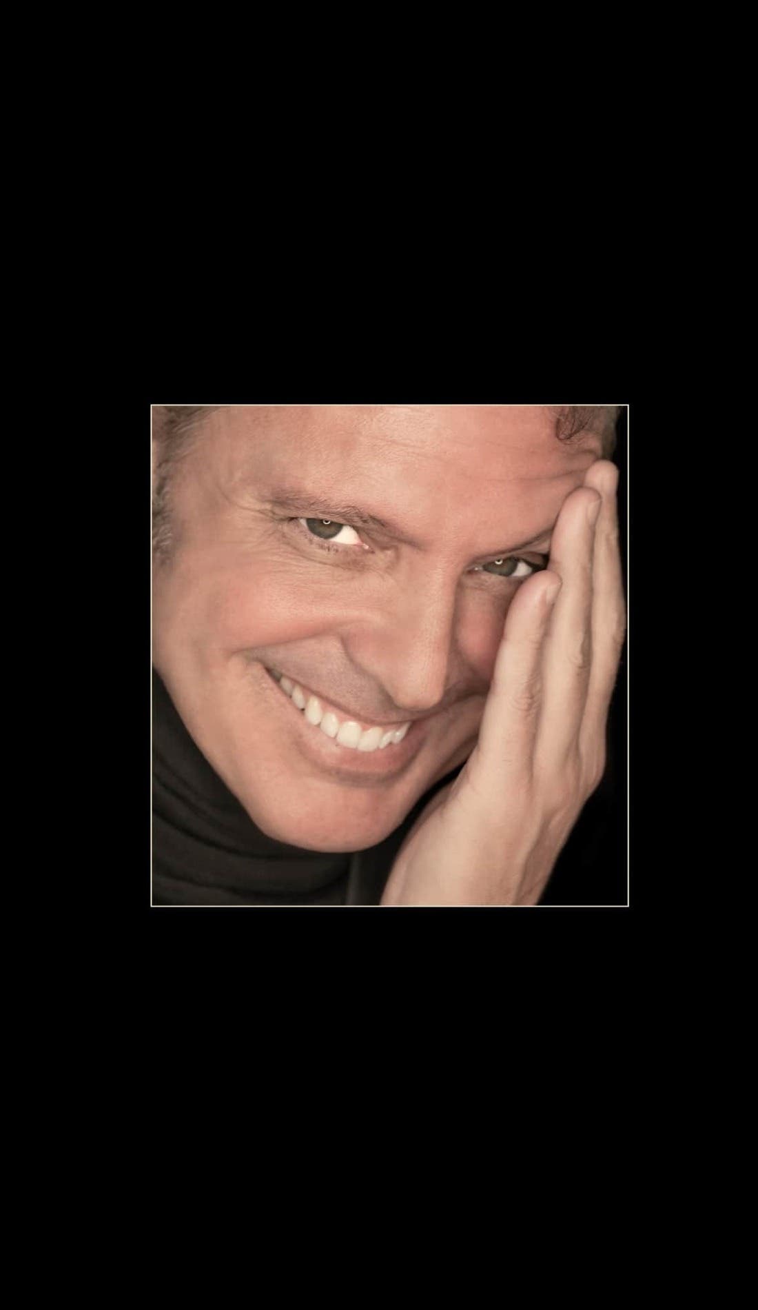 Luis Miguel promotional image for upcoming events and ticket sales in Las Vegas