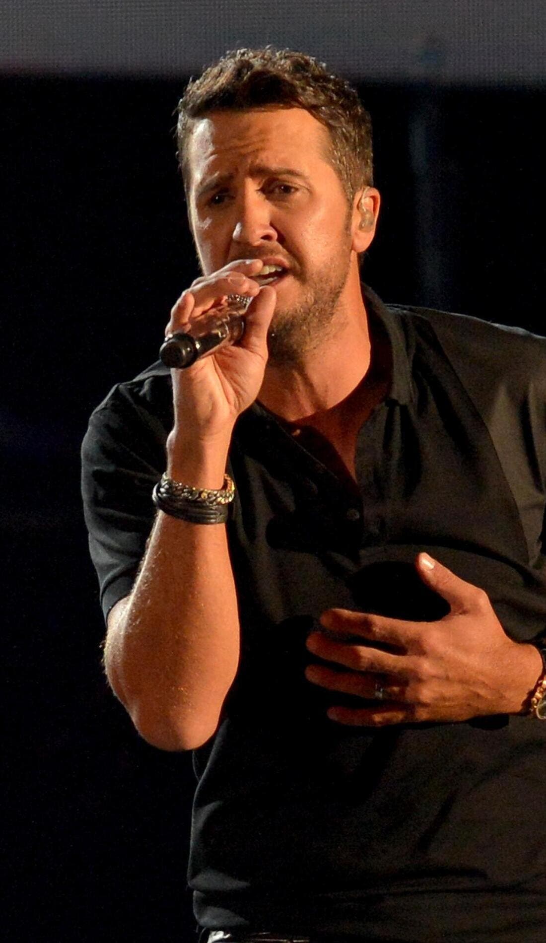 Luke Bryan promotional image for upcoming events and ticket sales