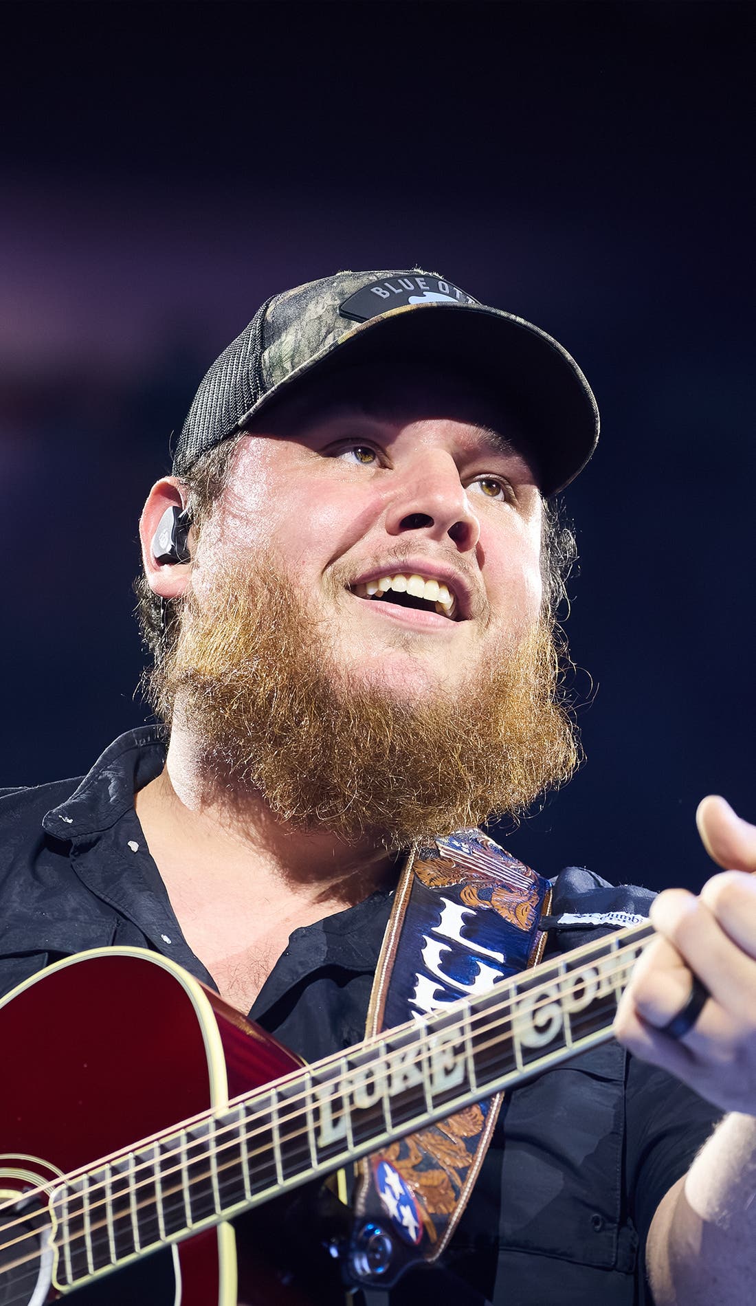 Luke Combs promotional image for upcoming events and ticket sales in St. Louis