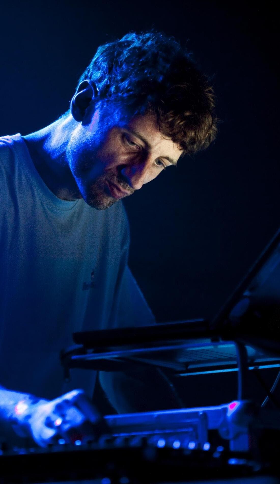 Luke Vibert promotional image for upcoming events and ticket sales