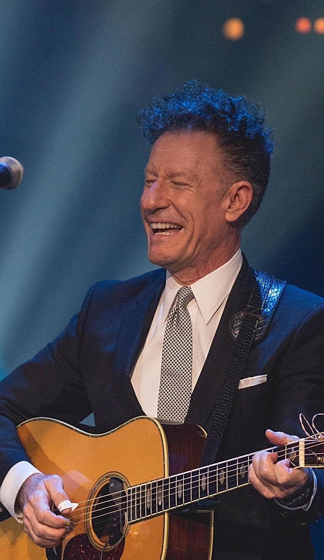 Lyle Lovett promotional image for upcoming events and ticket sales