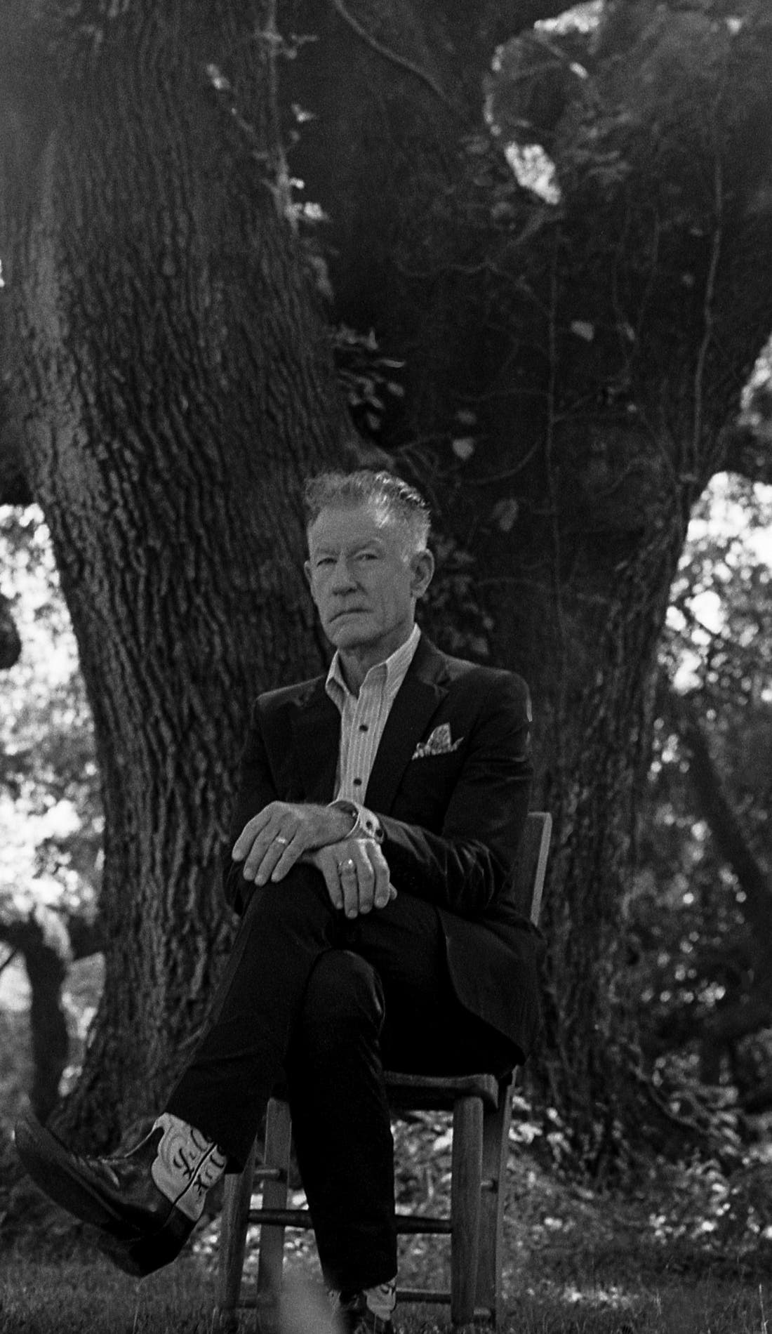 Lyle Lovett and His Large Band promotional image for upcoming events and ticket sales