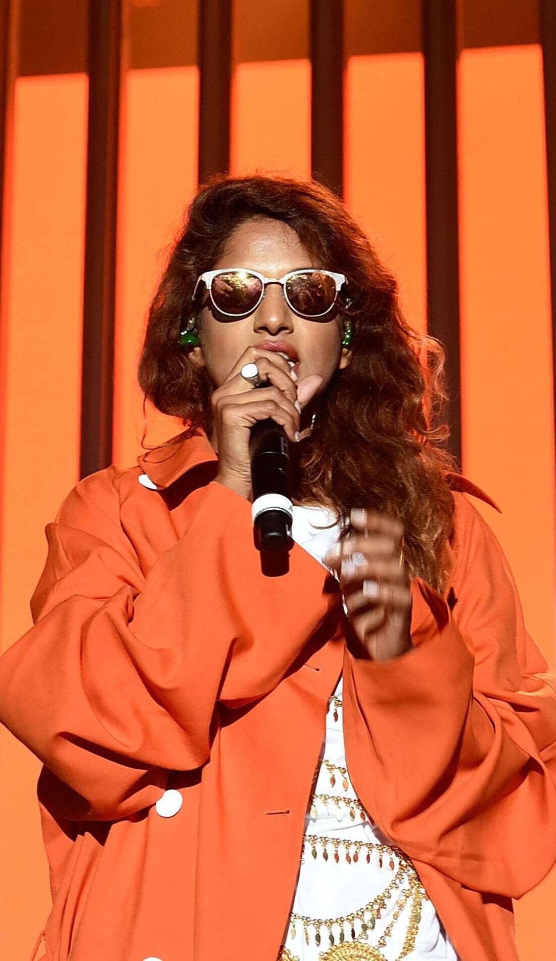 M.I.A. promotional image for upcoming events and ticket sales