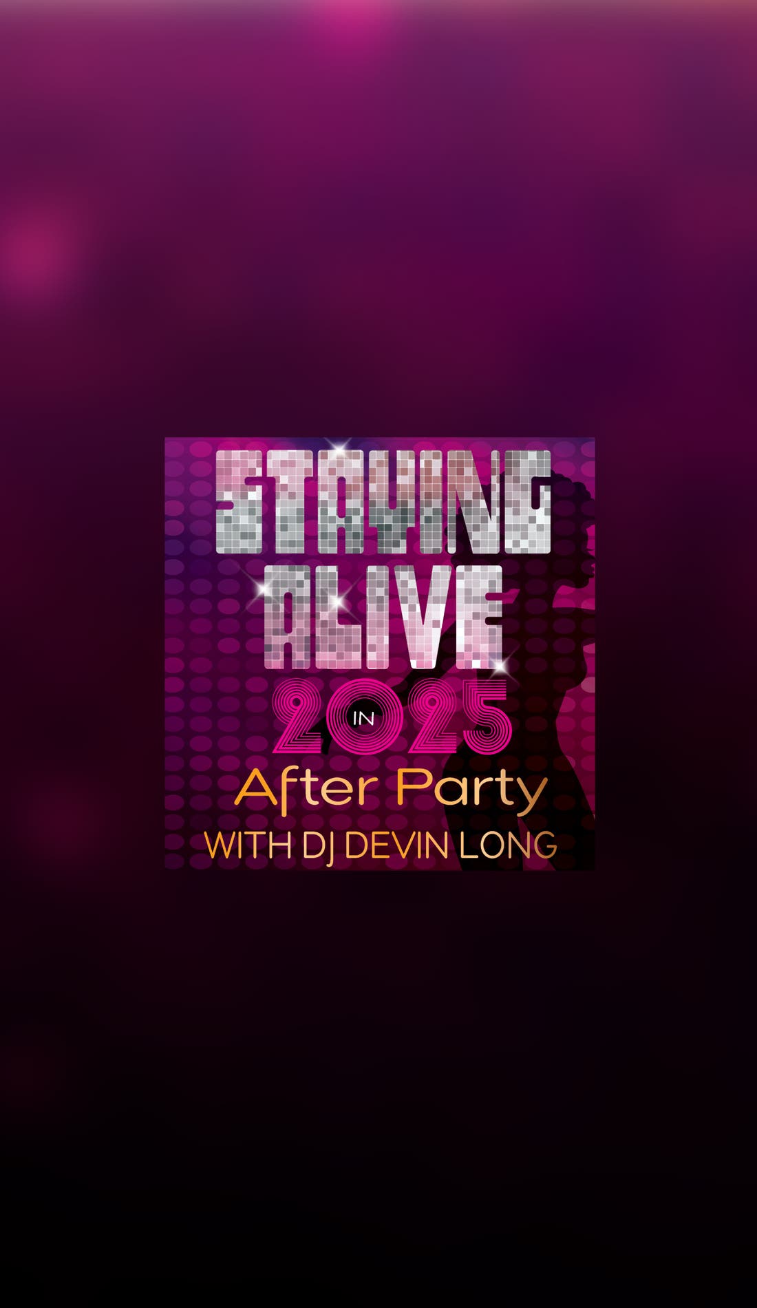 M&M Productions DJ Devin Long promotional image for upcoming events and ticket sales